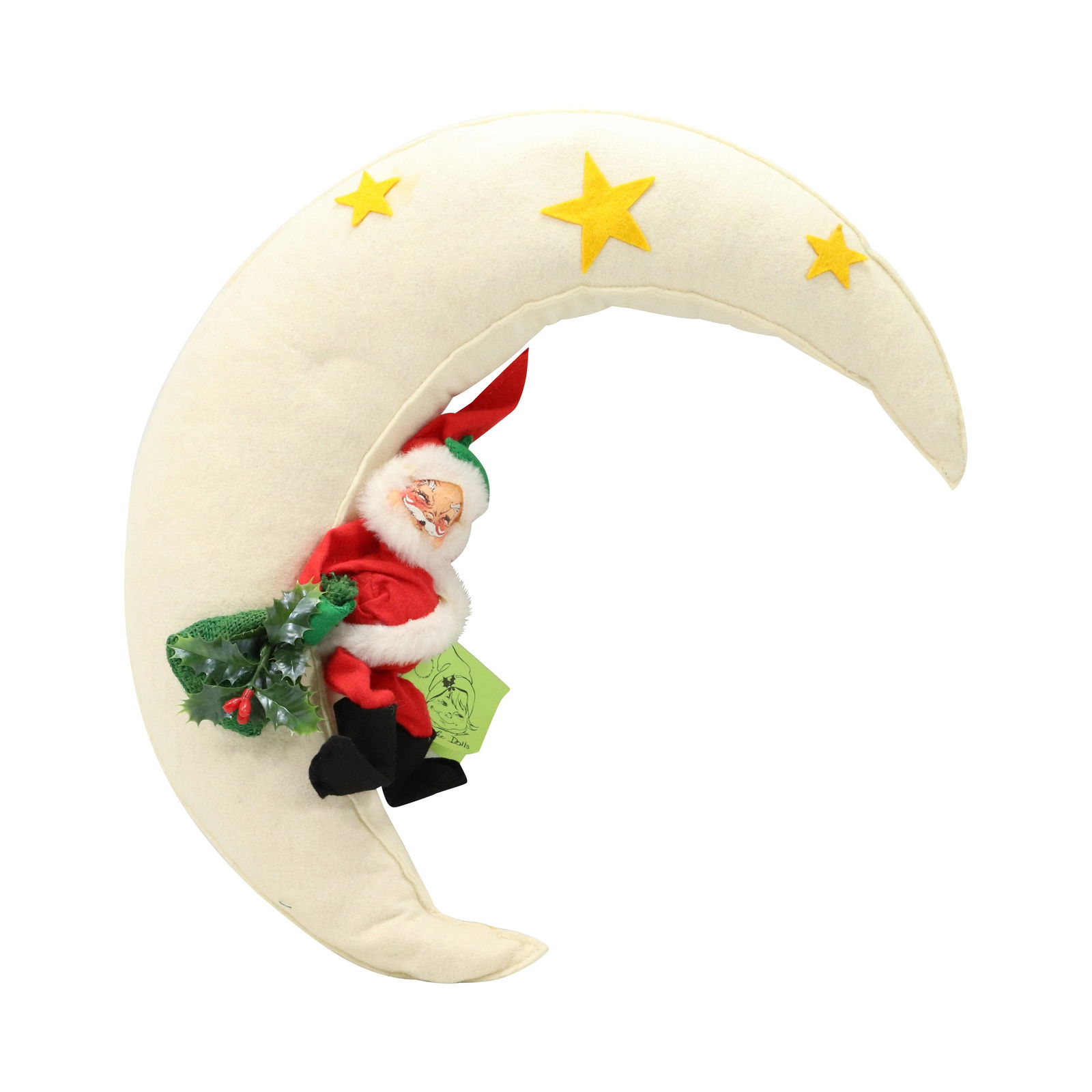 Annalee 1981 Cresent Moon with Santa Claus (1 of 6)
