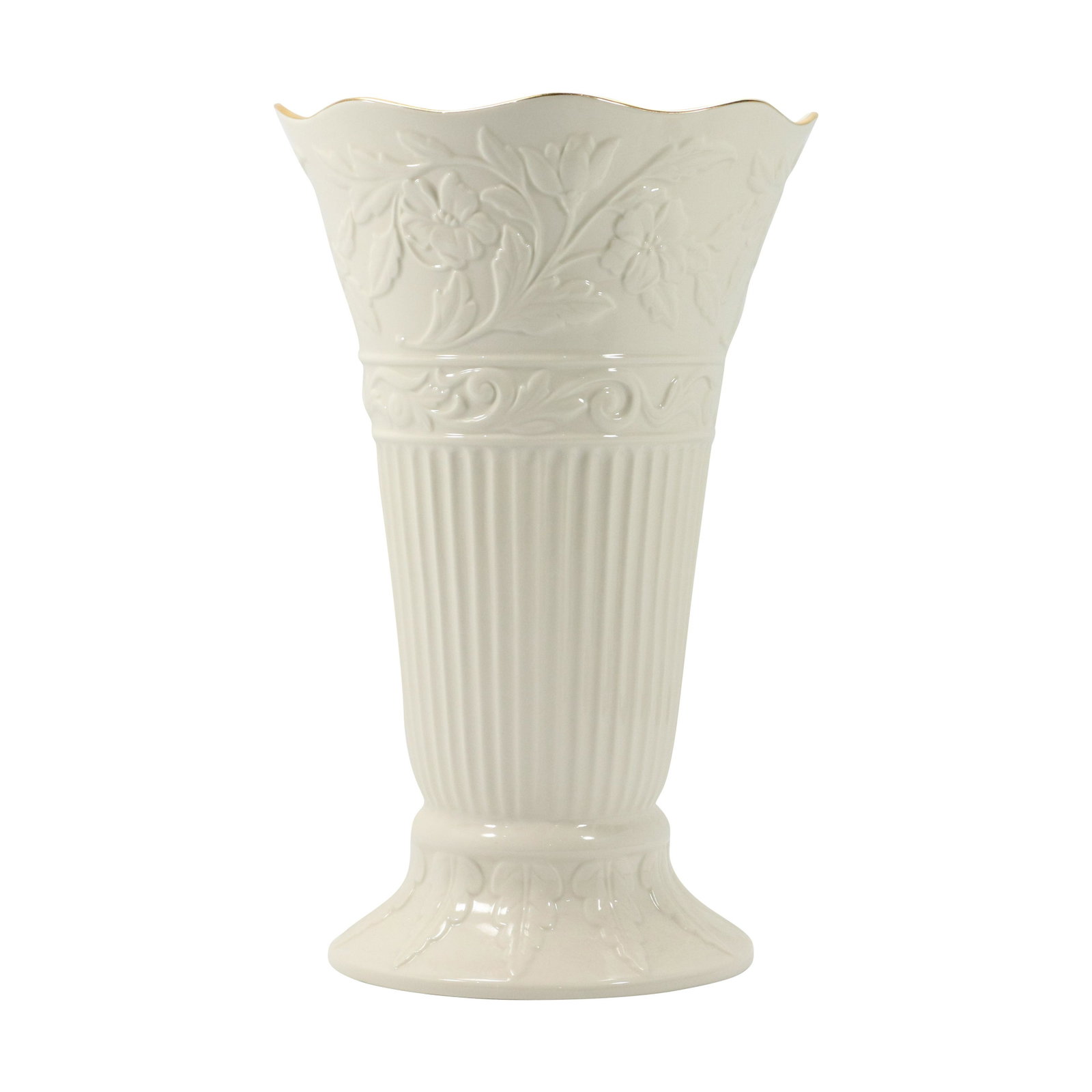 LENOX Fine Porcelain Tall 16 inch Vase: LENOX Fine Porcelain Tall 16 inch Vase. size: 16h 9.5w