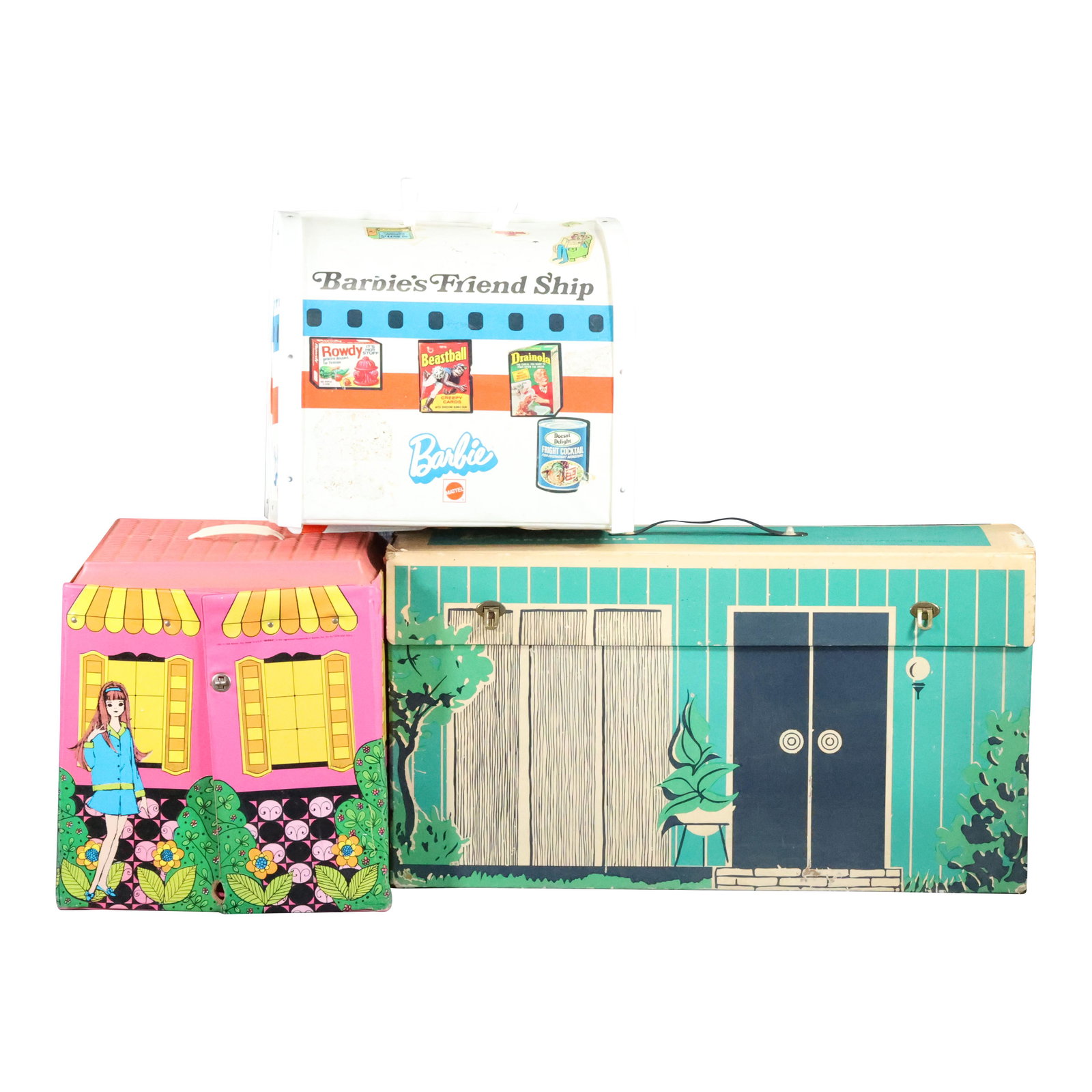 3 Vintage Barbie Accessories: Friend Ship, Dream House, (1 of 18)