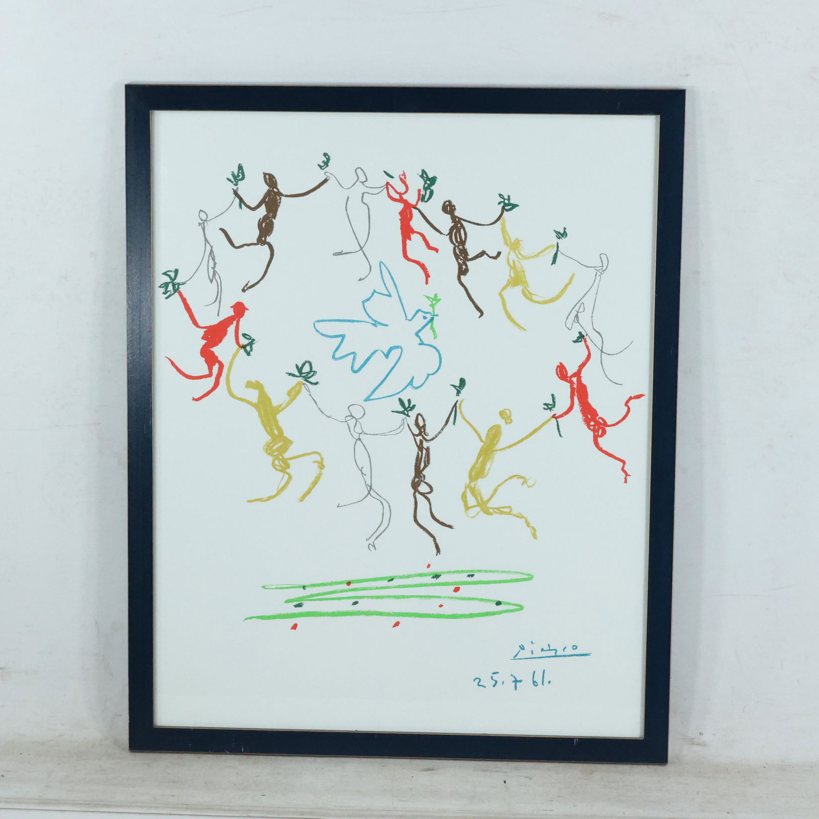 Pablo Picasso "Dove of Peace with Dancers" Lithograph (1 of 13)