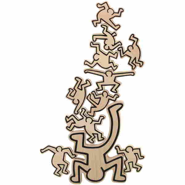 keith haring stacking game