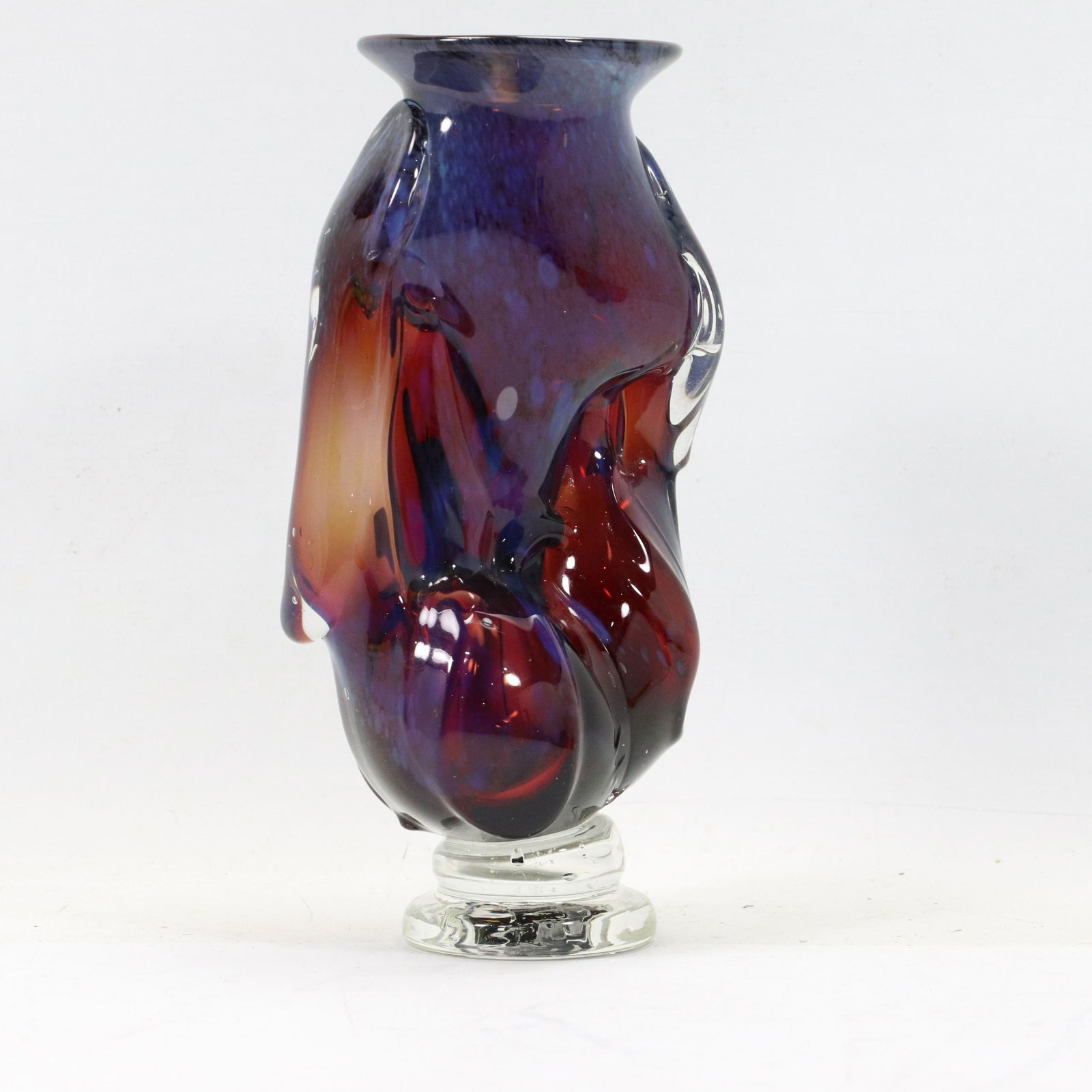 Fine Quality Multi Color Studio Art Glass Vase (1 of 8)