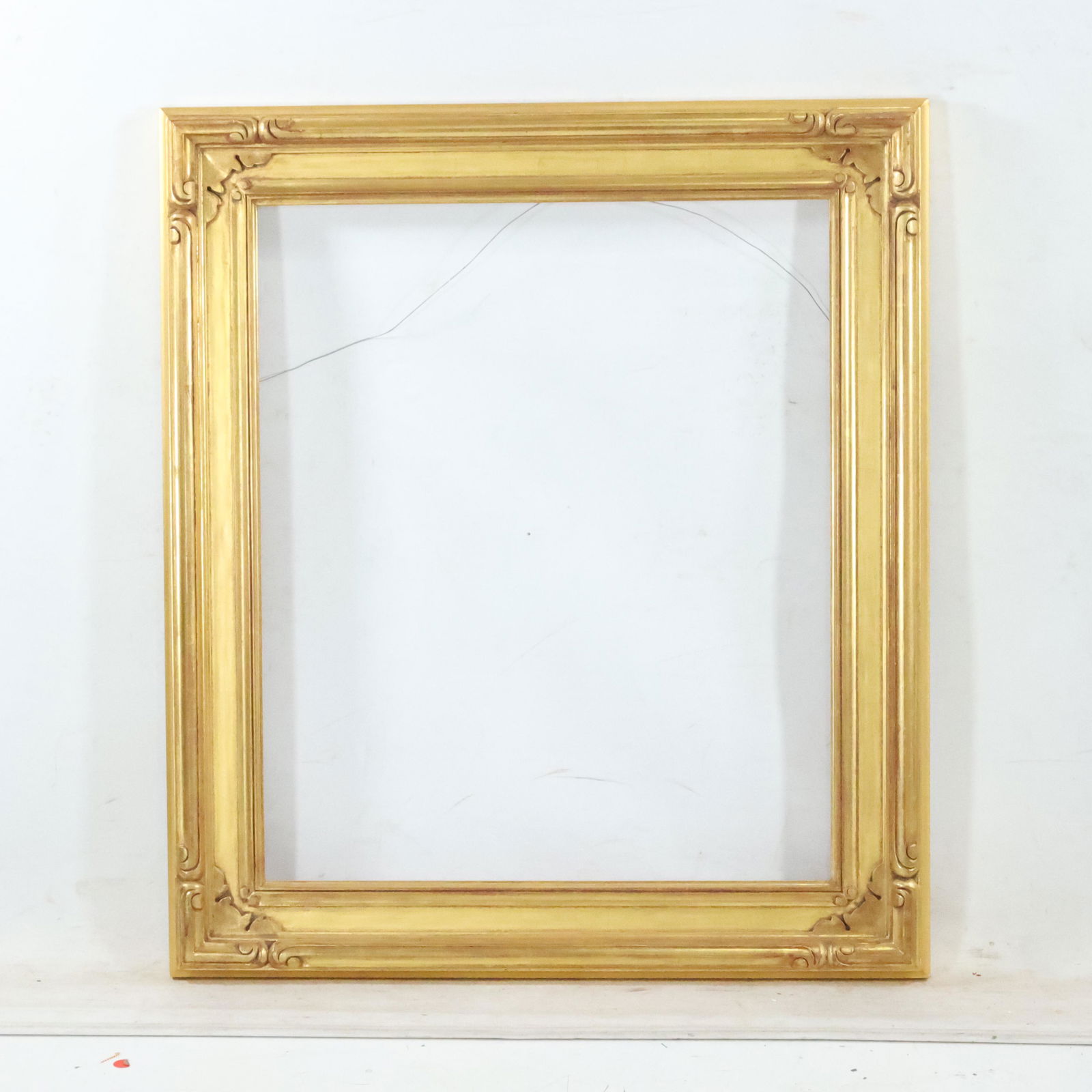 Fabulous Hand Carved Gold Gilt Wood Picture Frame (1 of 3)