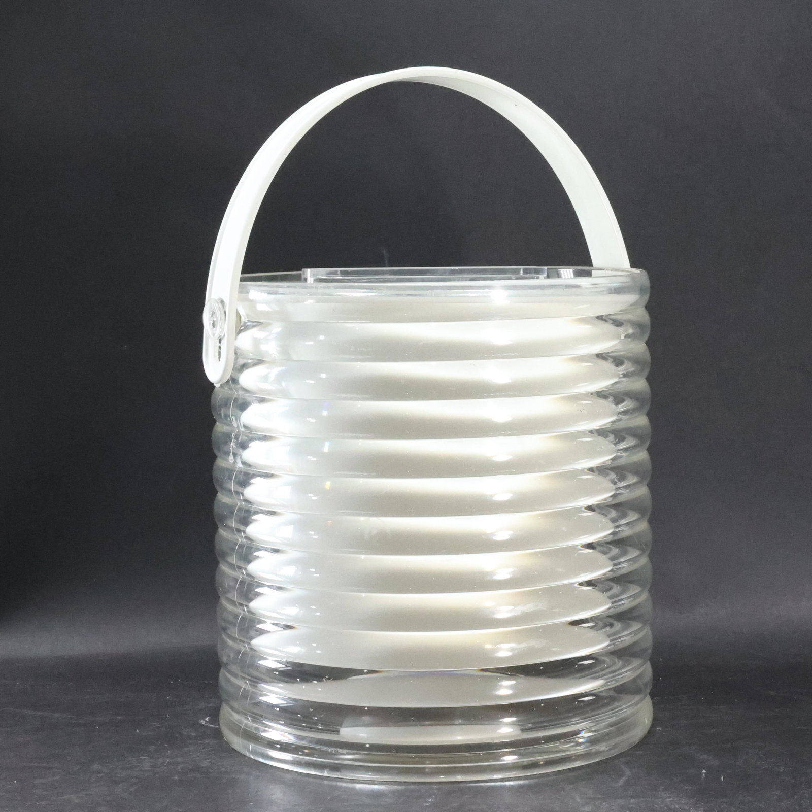 Sally Designs Mid-Century Modern Lucite Ice Bucket (1 of 4)
