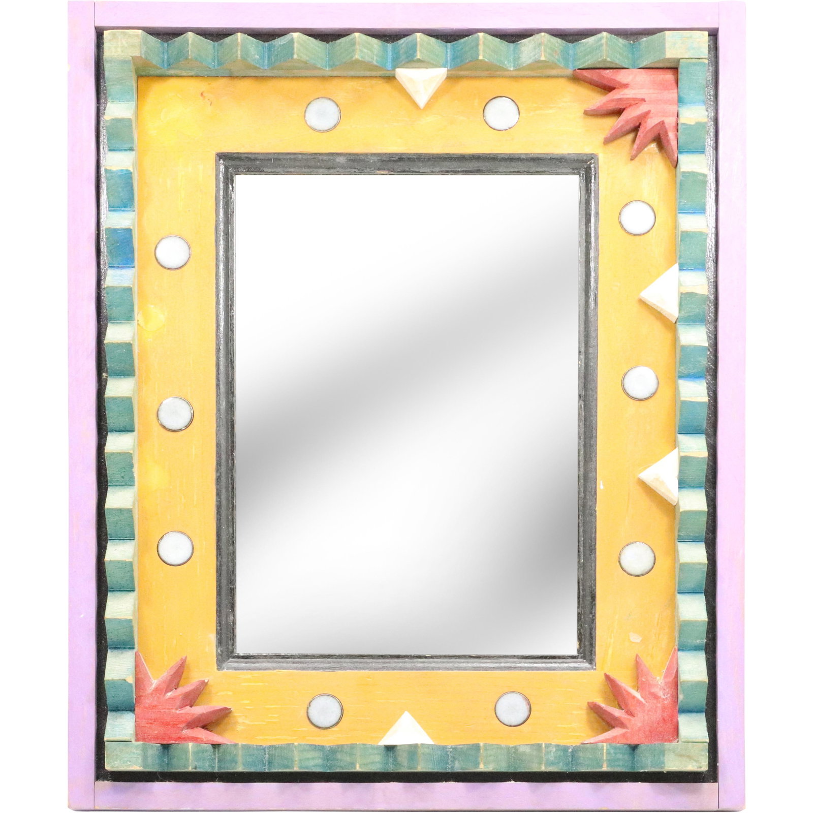 Signed Richard Irland, Prescott AZ Folk Art Tray /Frame (1 of 7)