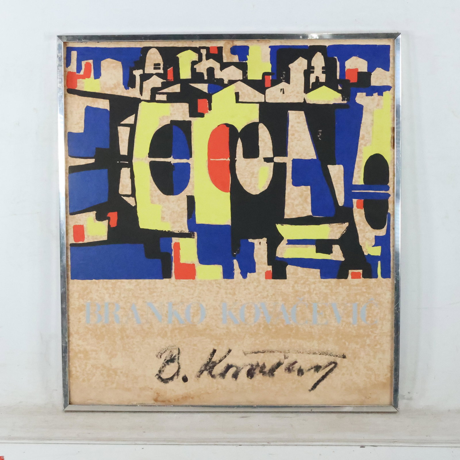 Branko Kovacevic, Vintage Off-Set Lithograph Poster (1 of 10)