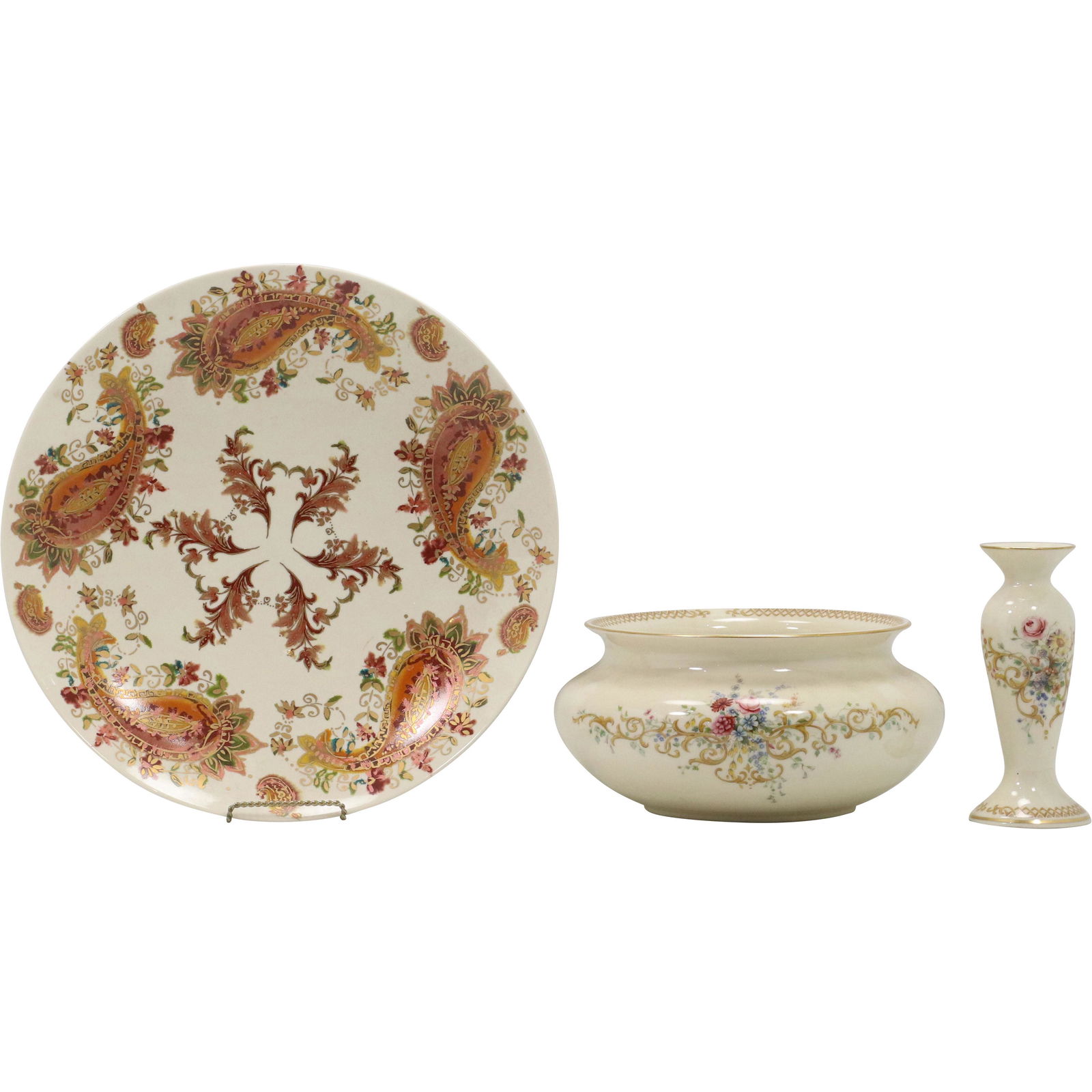 LENOX Porcelain [1] Burnished Amber, 2 Queen's Garden (1 of 17)