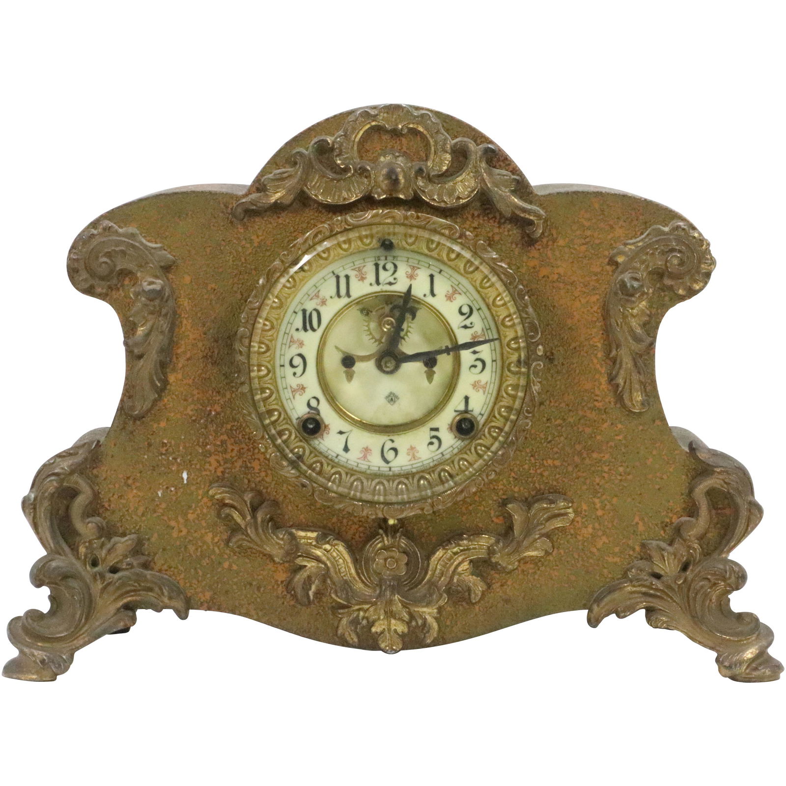 Ansonia Victorian French Open Escapement Mantle Clock (1 of 7)