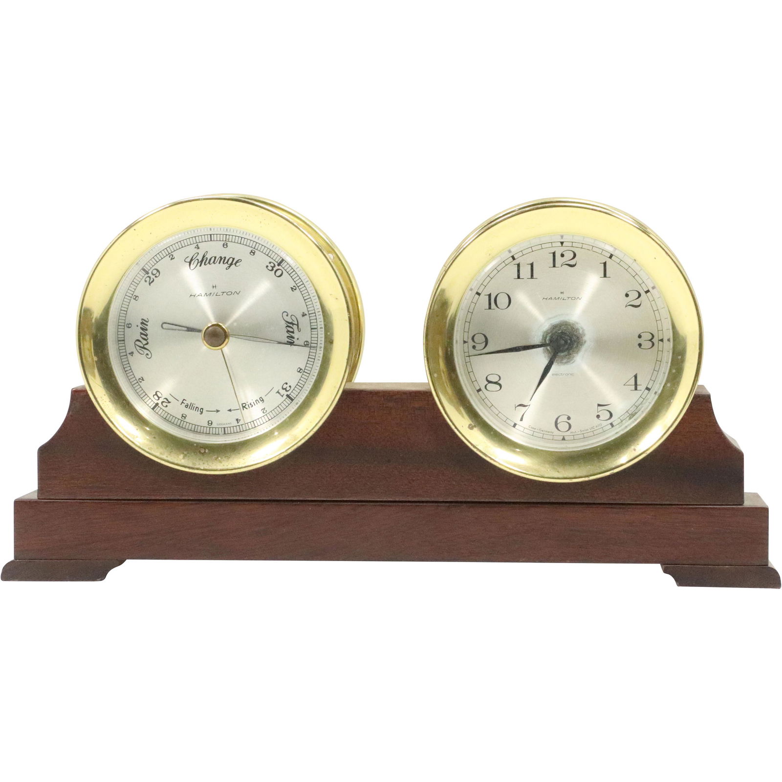 Hamilton Clock And Barometer Made In West Germany