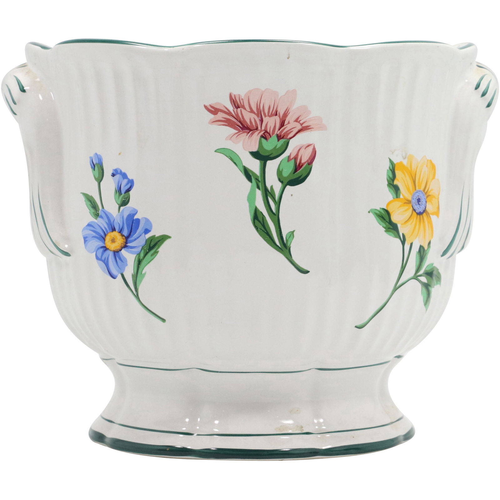Tiffany & Co Porcelain Cache Pot Flowers Decoration (1 of 7)