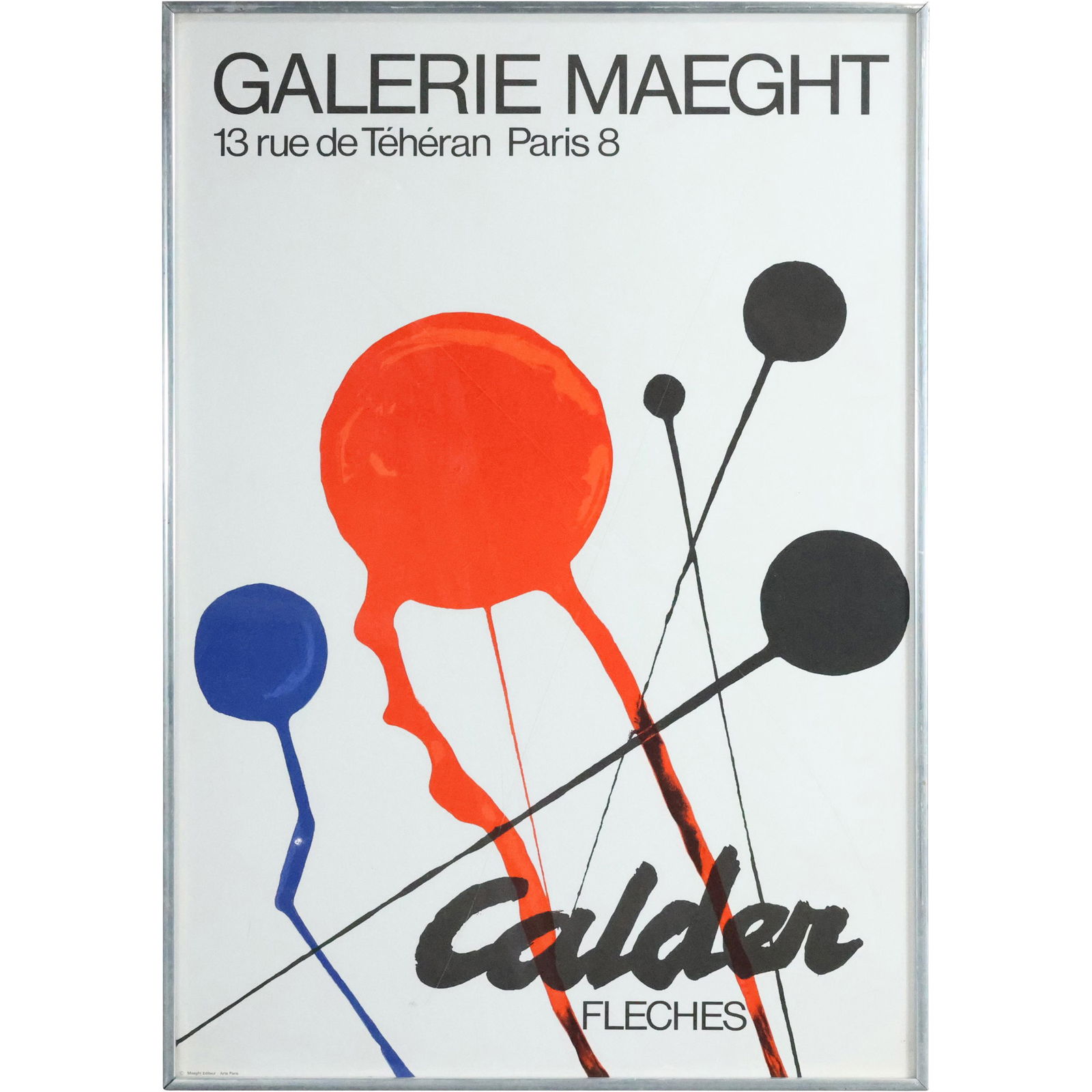 Alexander Calder Exhibition Poster Galerie Maeght Paris (1 of 9)