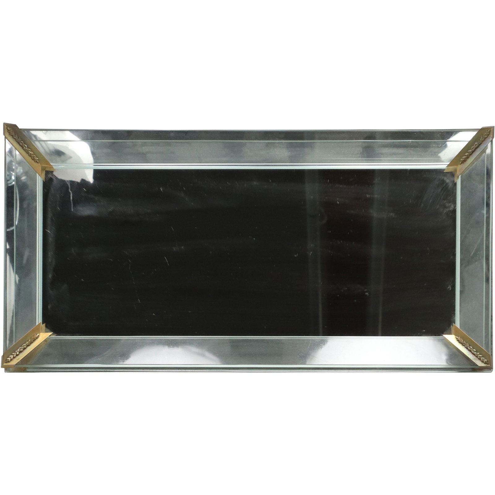 1950s Mirrored Dresser Vanity Tray - Rectangular (1 of 8)