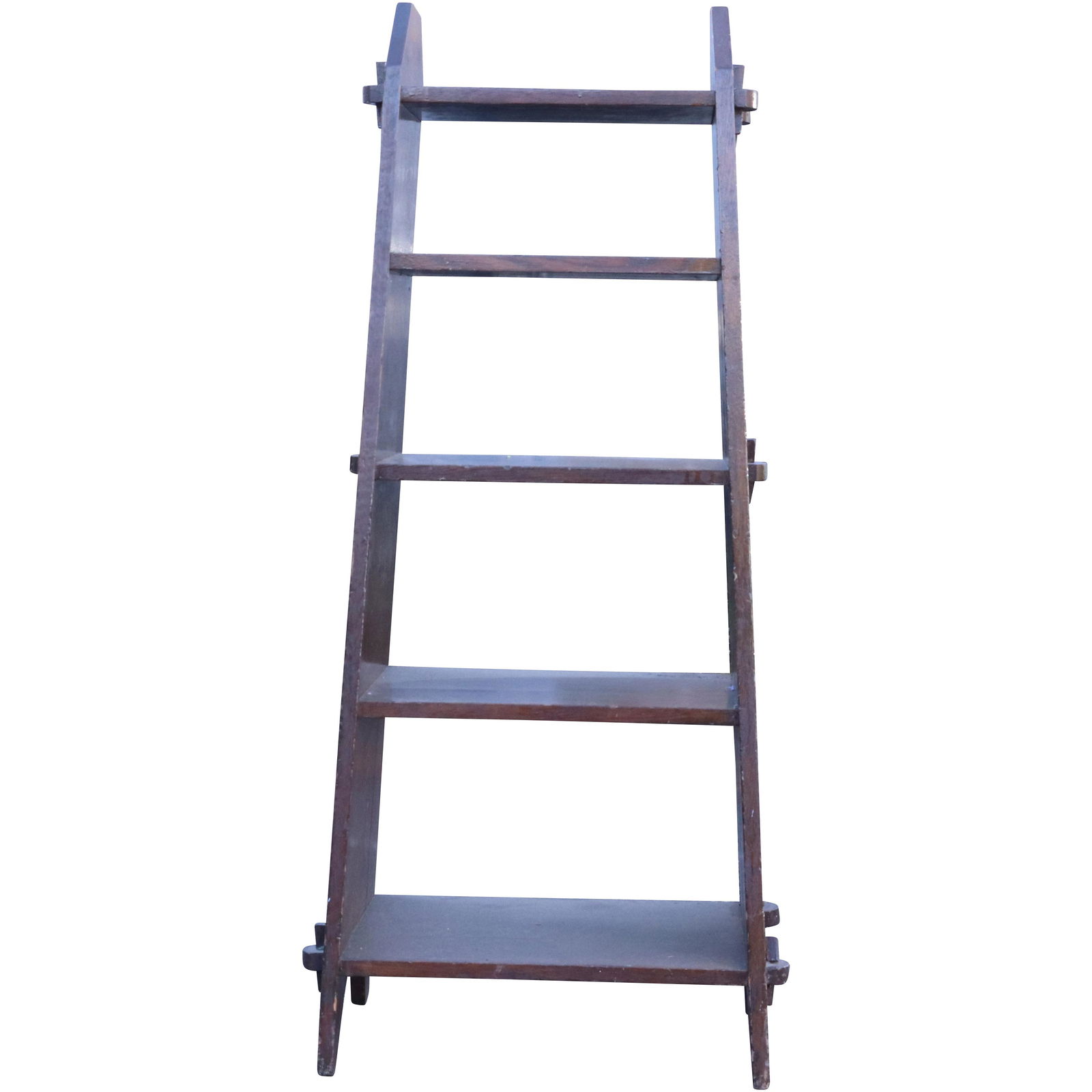 Antique Arts & Crafts Mission Oak Tapered Bookstand (1 of 9)