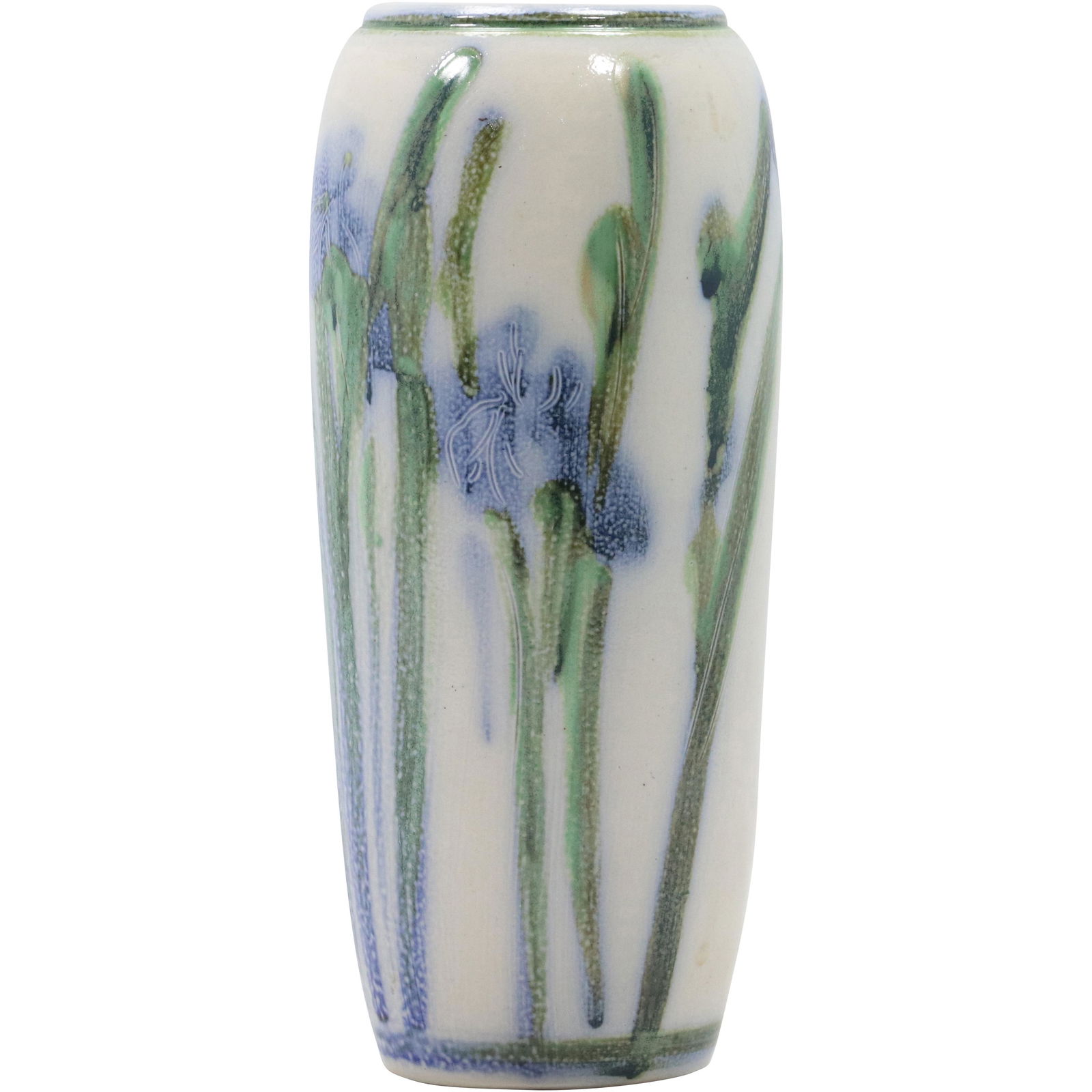 Signed S Gogan, Quality Flowers Art Pottery Vase (1 of 6)