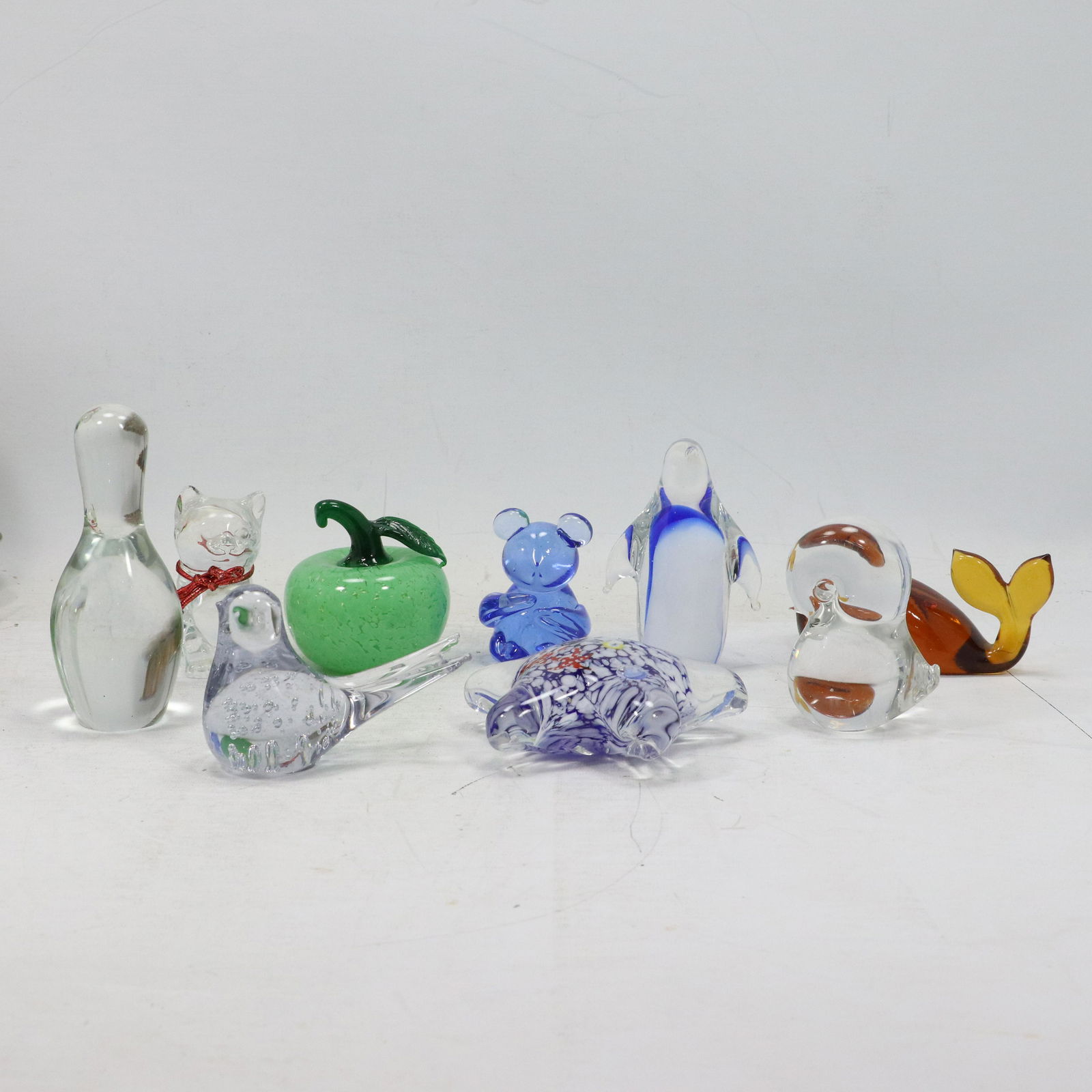 [9] Assorted Murano Art Glass Animals Figures Objects (1 of 10)