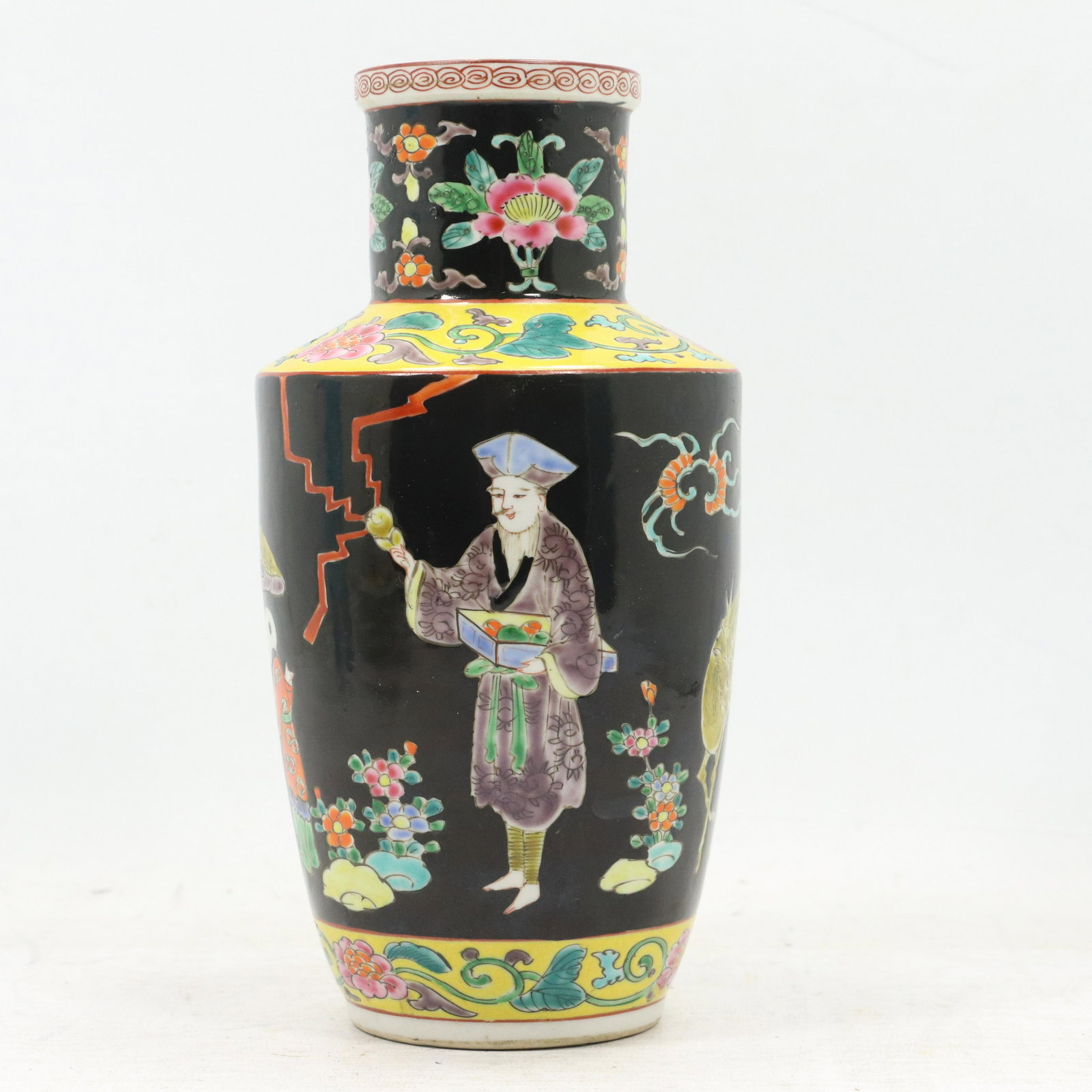 Japanese Porcelain Urn with Figures (1 of 7)