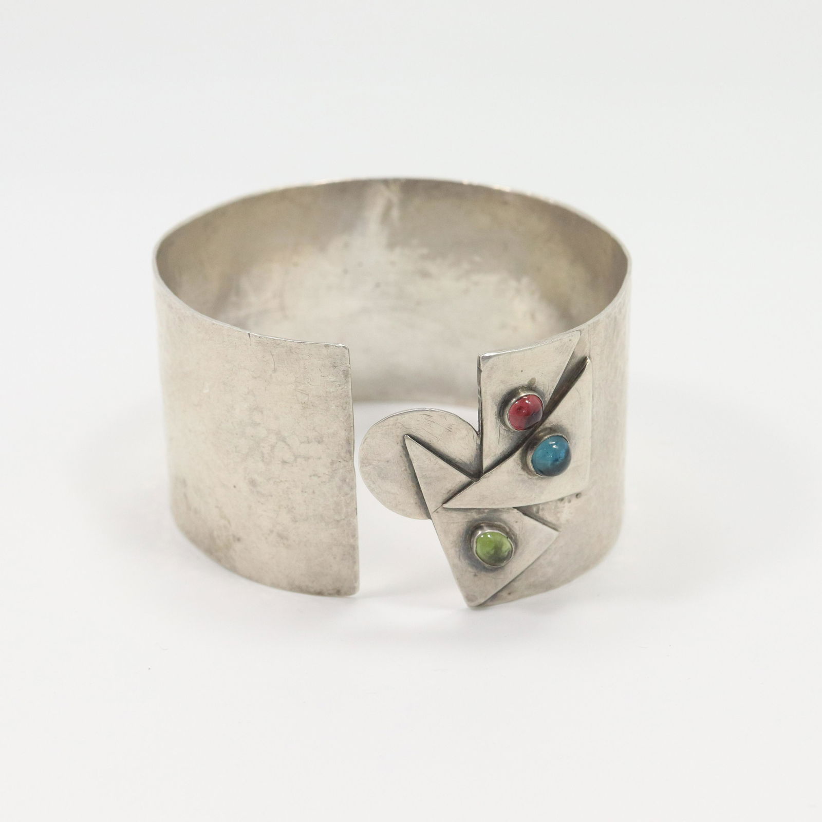 ROLPH SCARLETT Geometric Abstract Sterling Bracelet (1 of 5)