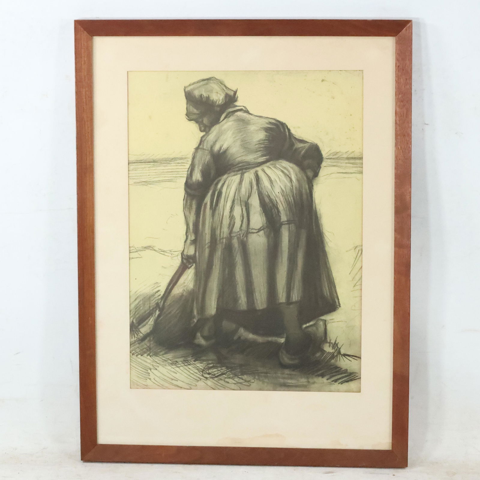 Vincent van Gogh (1853 - 1890), Peasant Woman Digging (1 of 8)