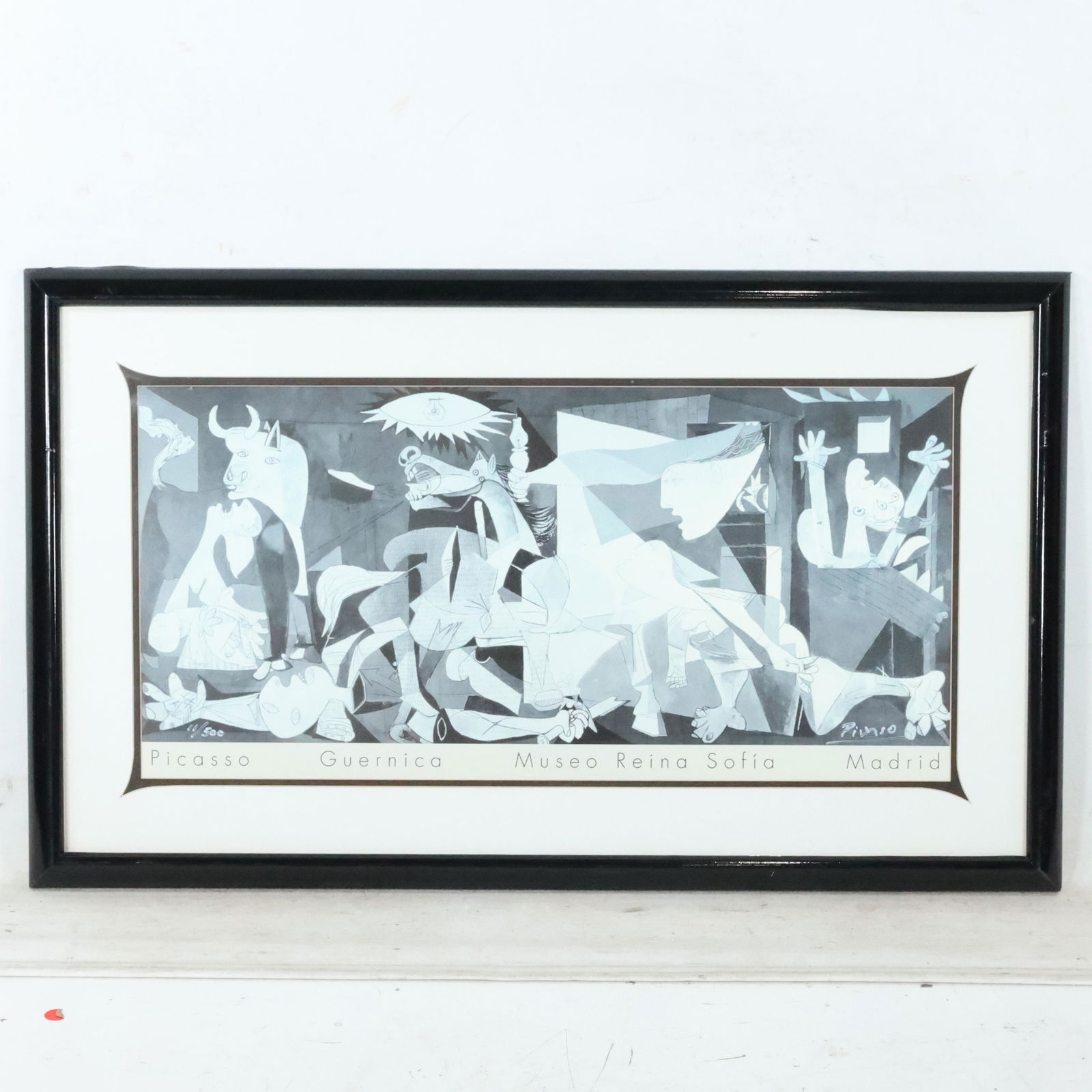 Madrid Picasso Exhibition Poster Hand Signed #11/500 (1 of 12)