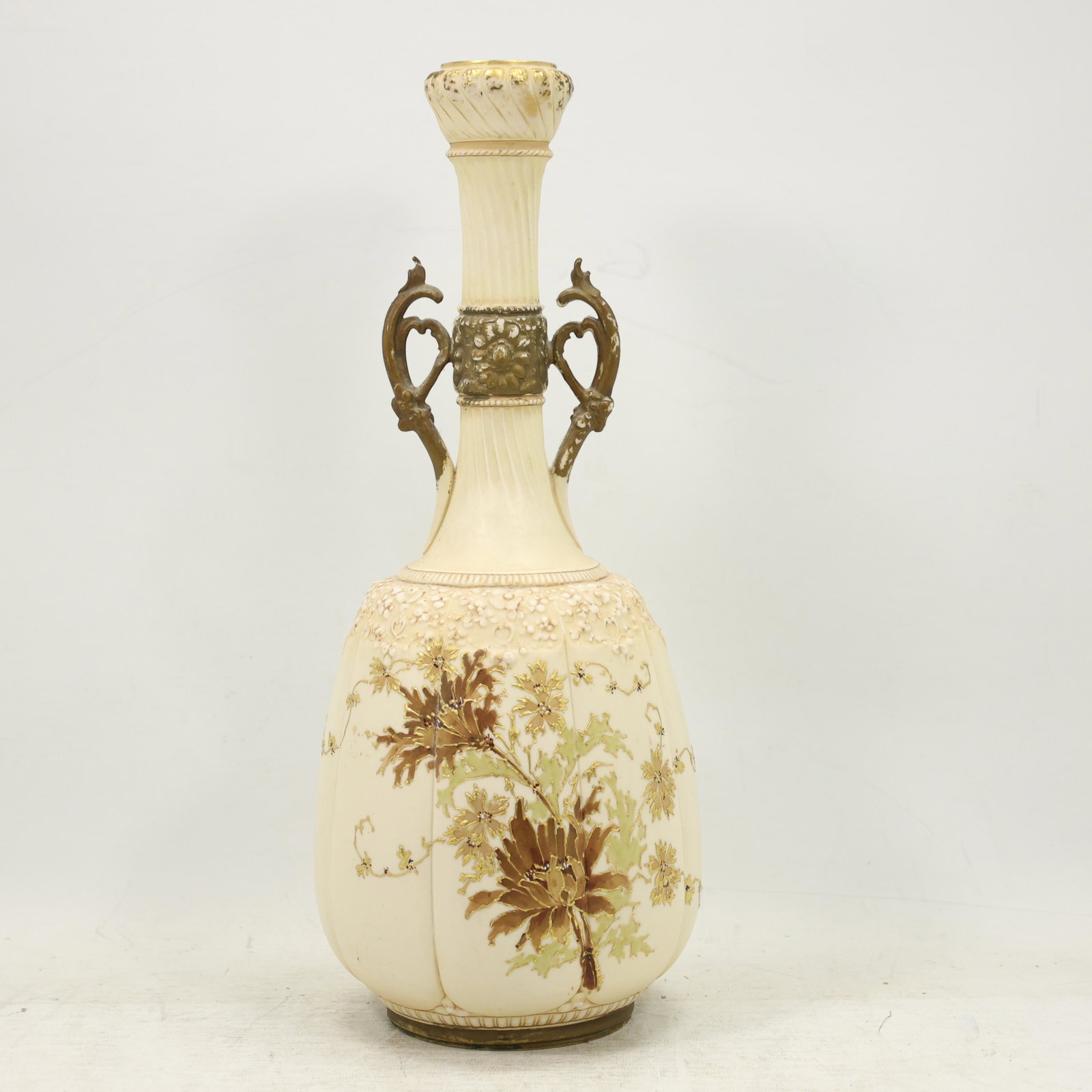 A Stowell & Co Boston Tall Teplitz Vase with Handles (1 of 9)
