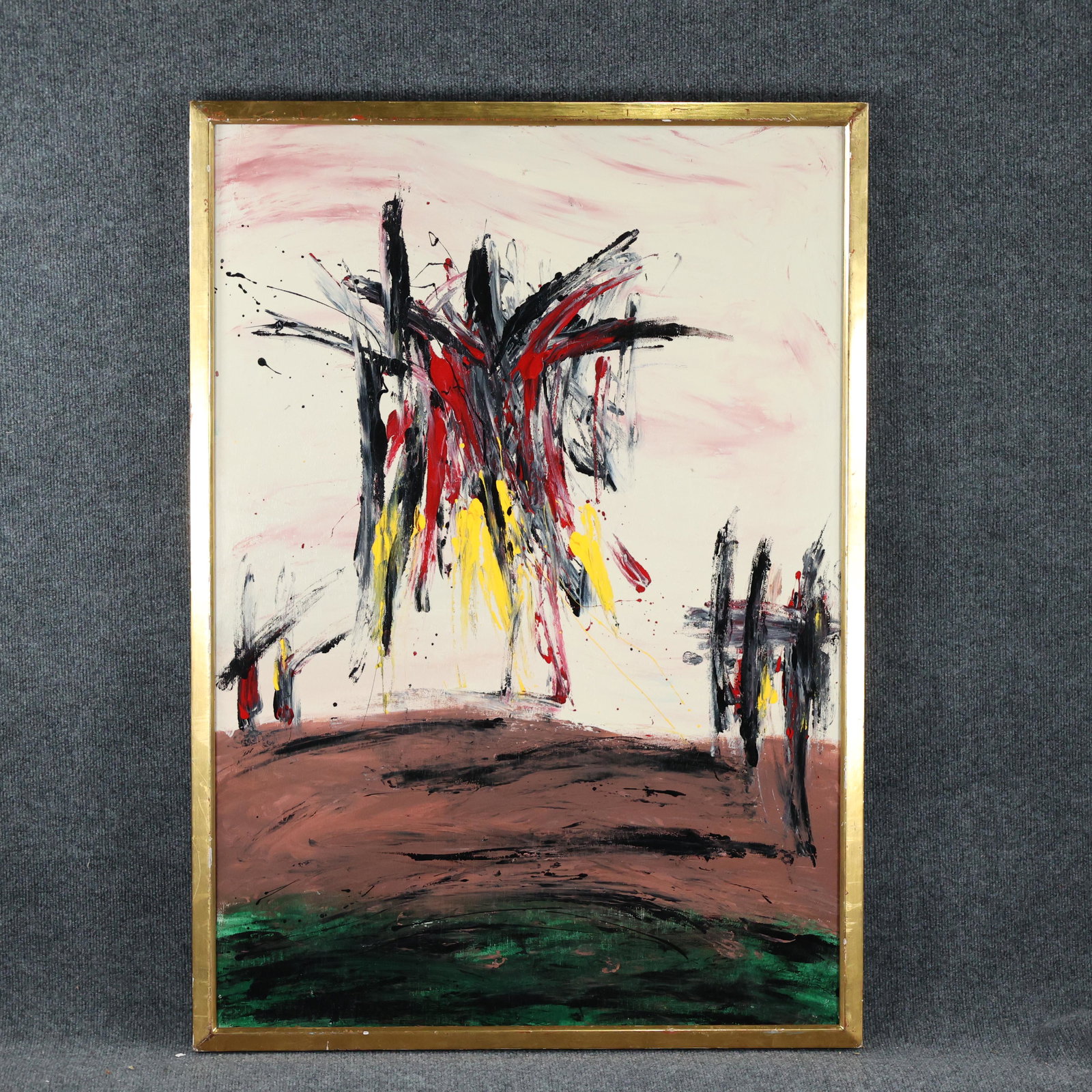 Thomas Pulgini, American, Oil/b Abstract Landscape (1 of 11)