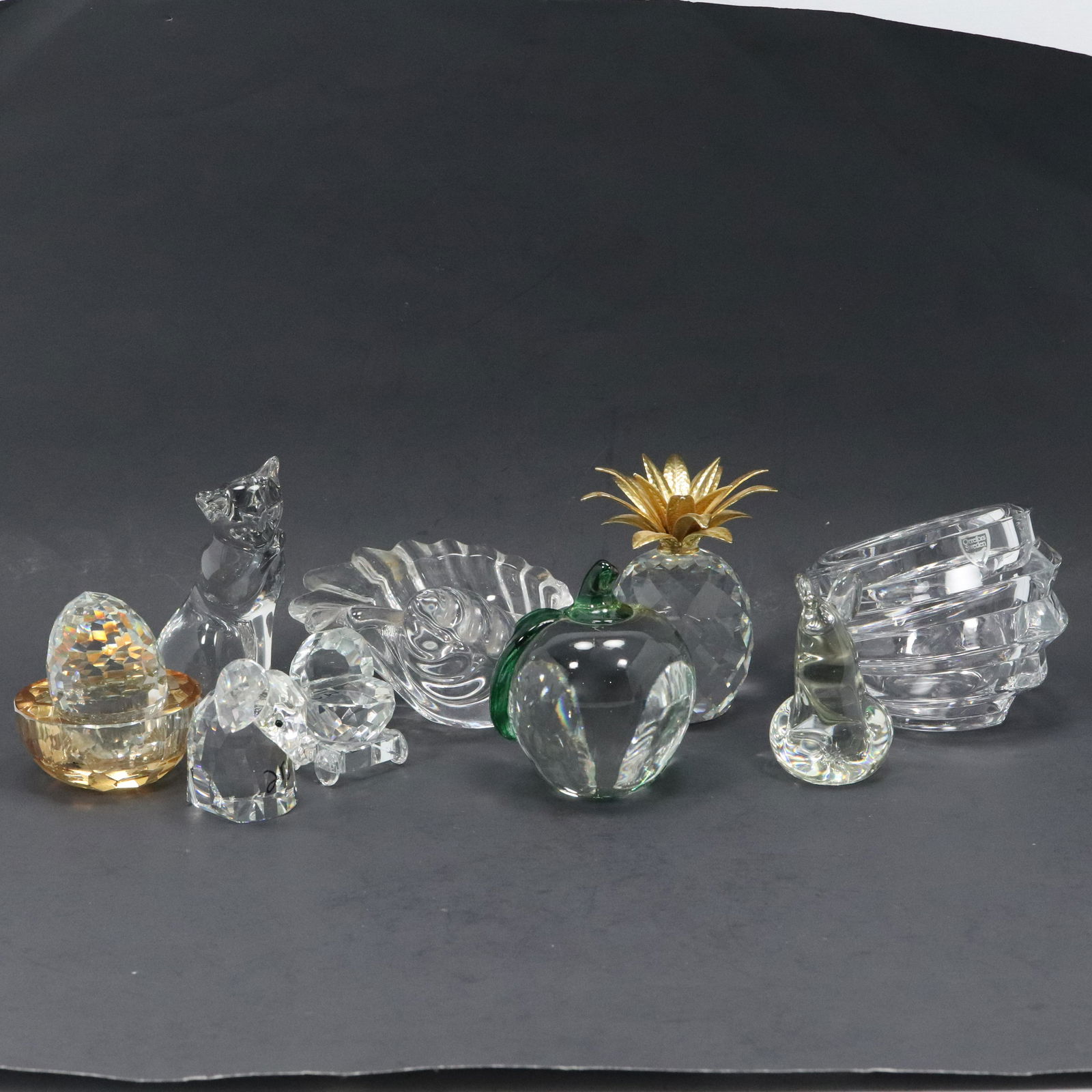 10 Assorted Estate Grouping Glass Animals, Fruit, Other (1 of 15)