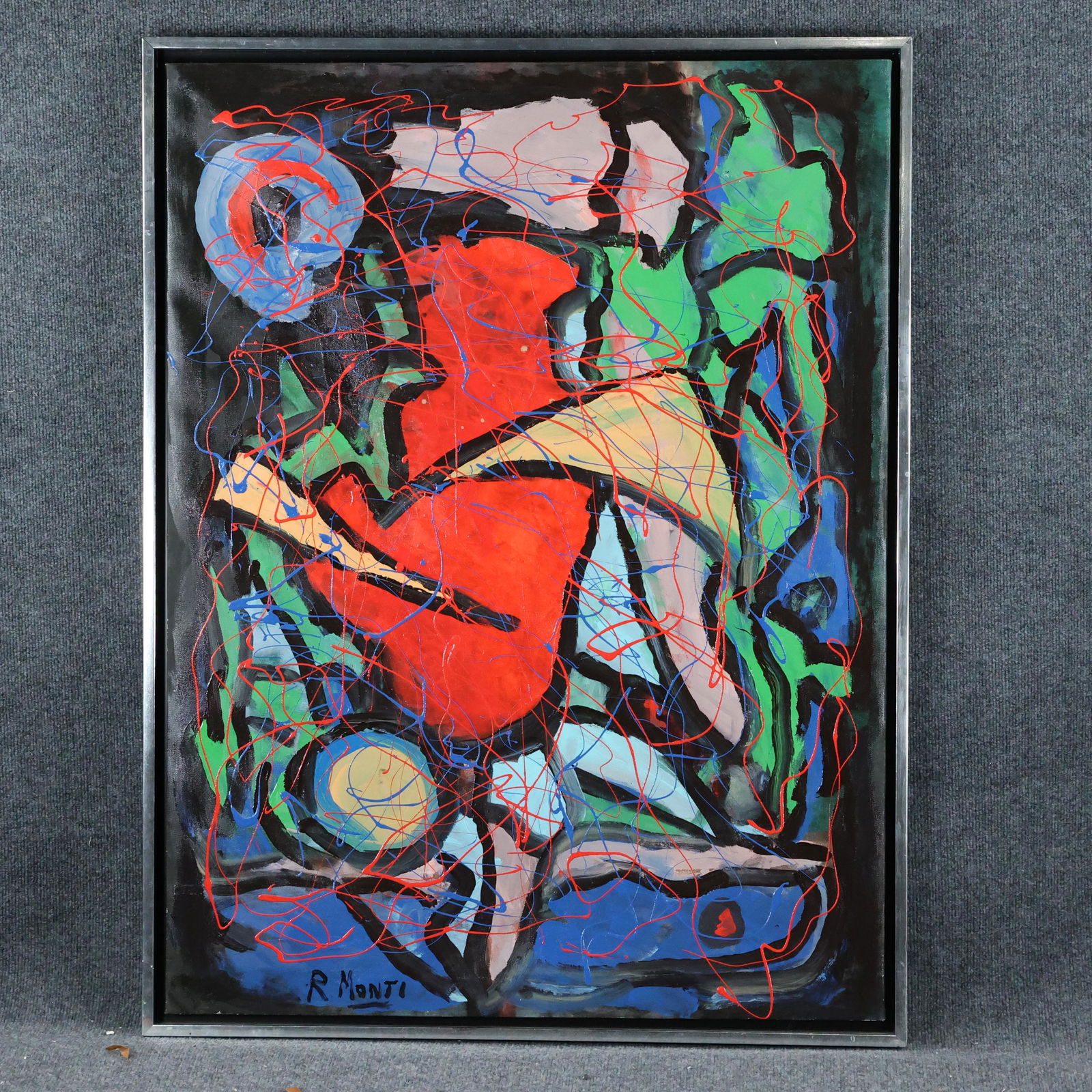 Rocco Monticolo, R Monti, Oil/c Abstract Composition (1 of 11)