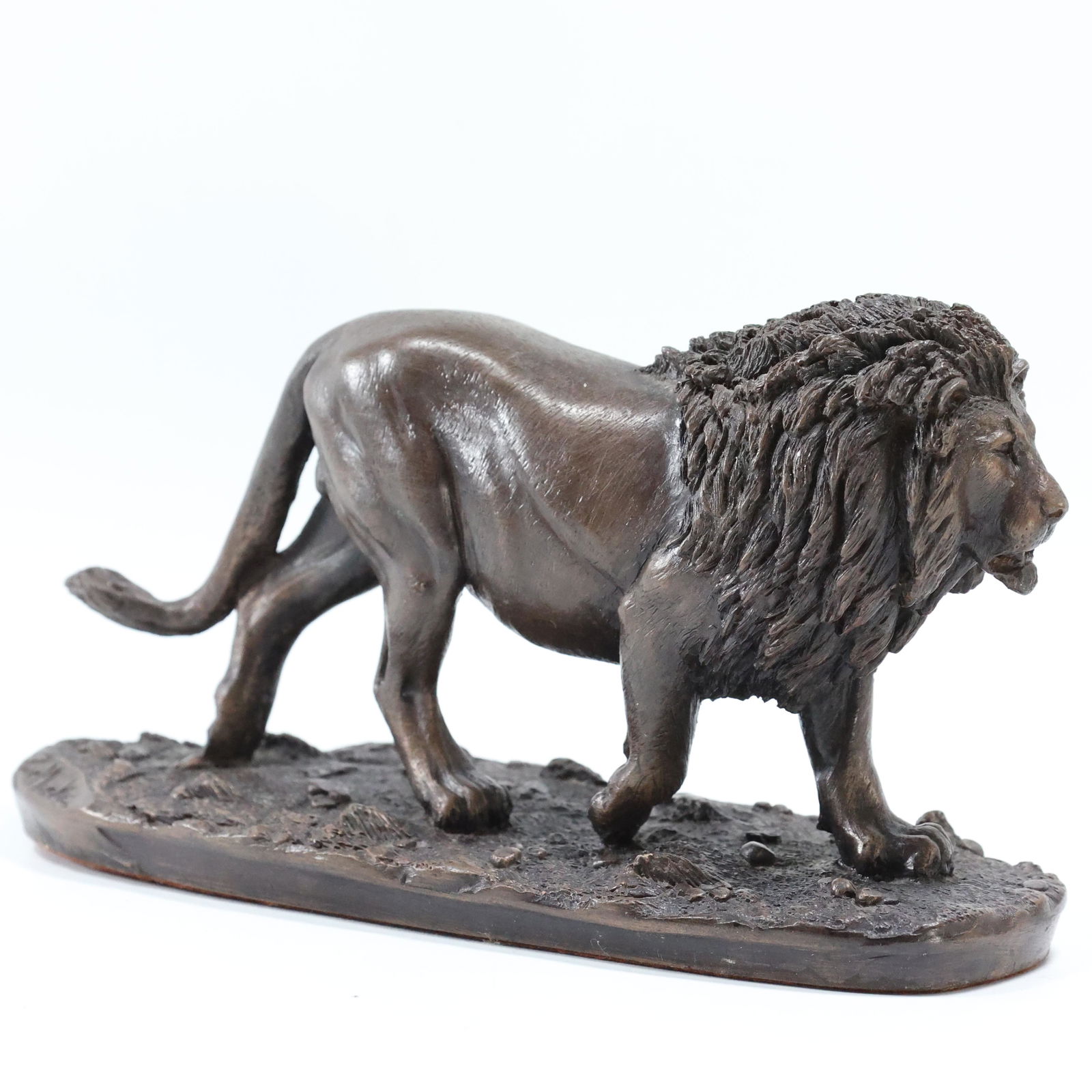 Mackie, England, Cast Bronze Lion Figure Statue (1 of 6)