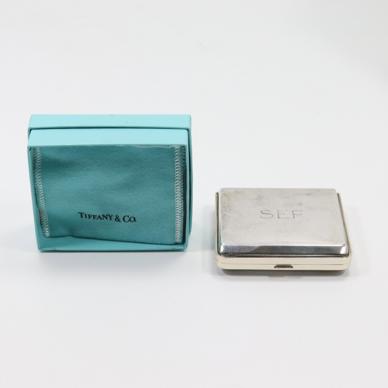 TIFFANY & CO Sterling Silver "Calculator": TIFFANY & CO Sterling Silver "Calculator". Size: 3 in. x 2 3/4 in. Marked: Tiffany & Co Sterling