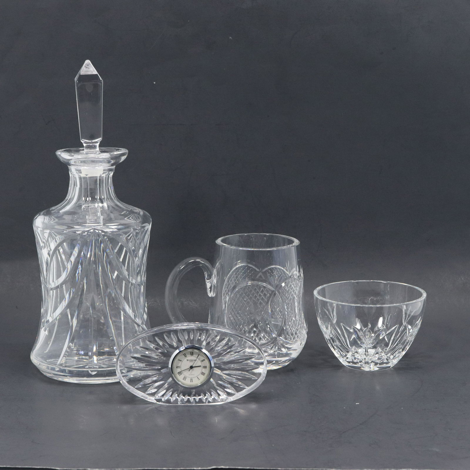 4 Assorted Signed WATERFORD Crystal Glass Items (1 of 19)