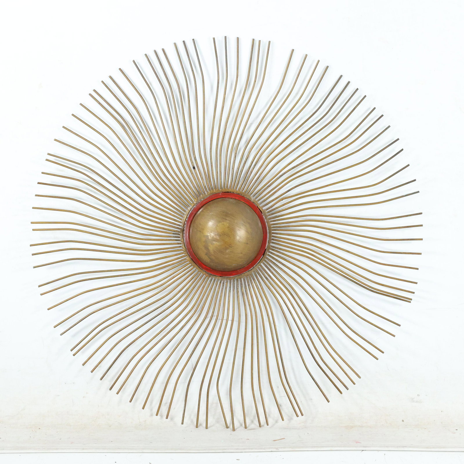 Mid-Century Modern STARBURST WIRE Wall Hanging (1 of 7)