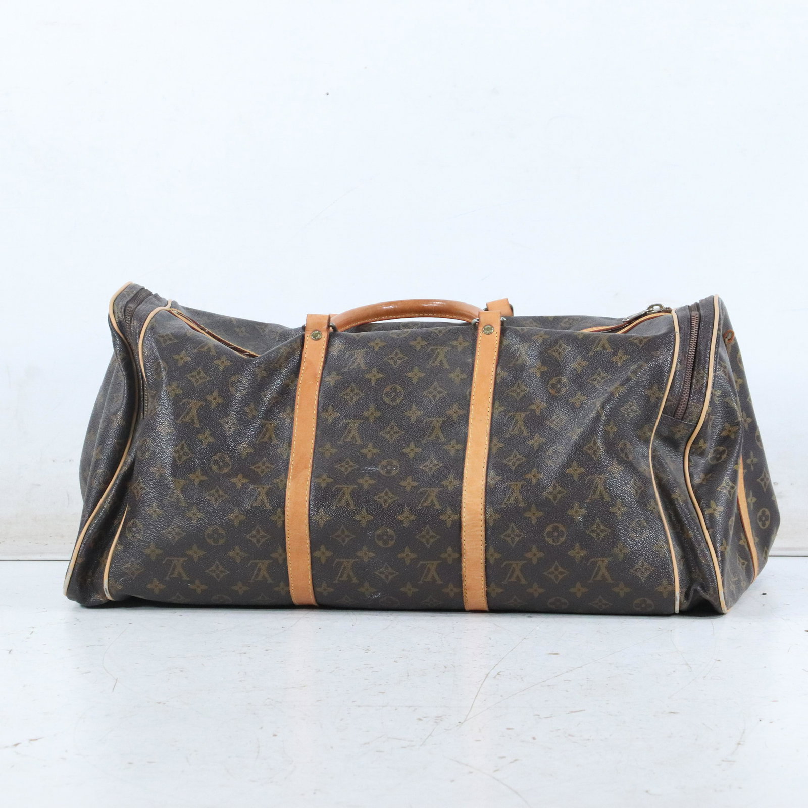 Louis Vuitton Vintage Leather Duffel Bag - Clean (1 of 10)