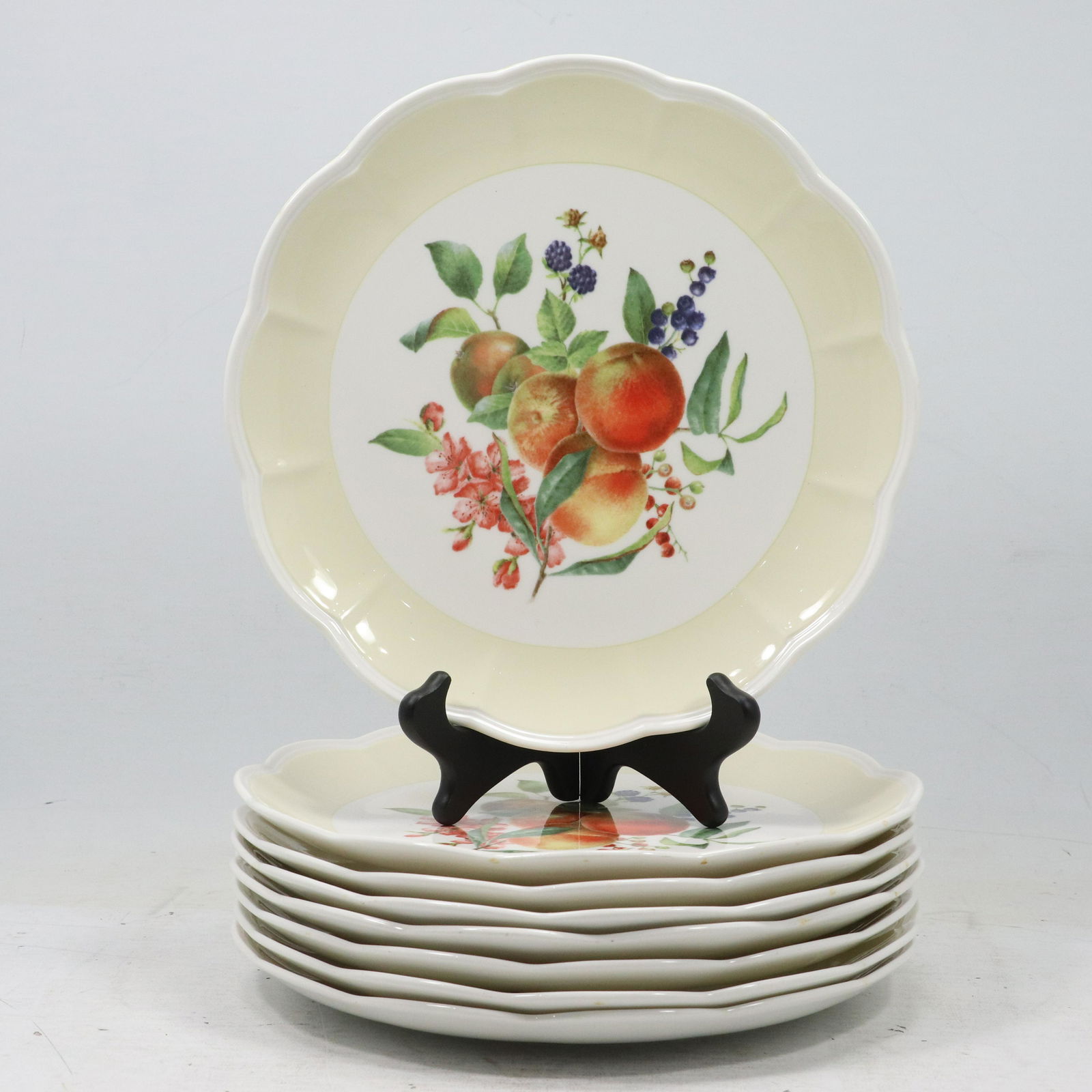 8 LENOX Fine Porcelain "Orchard in Bloom" Dinner Plates (1 of 11)