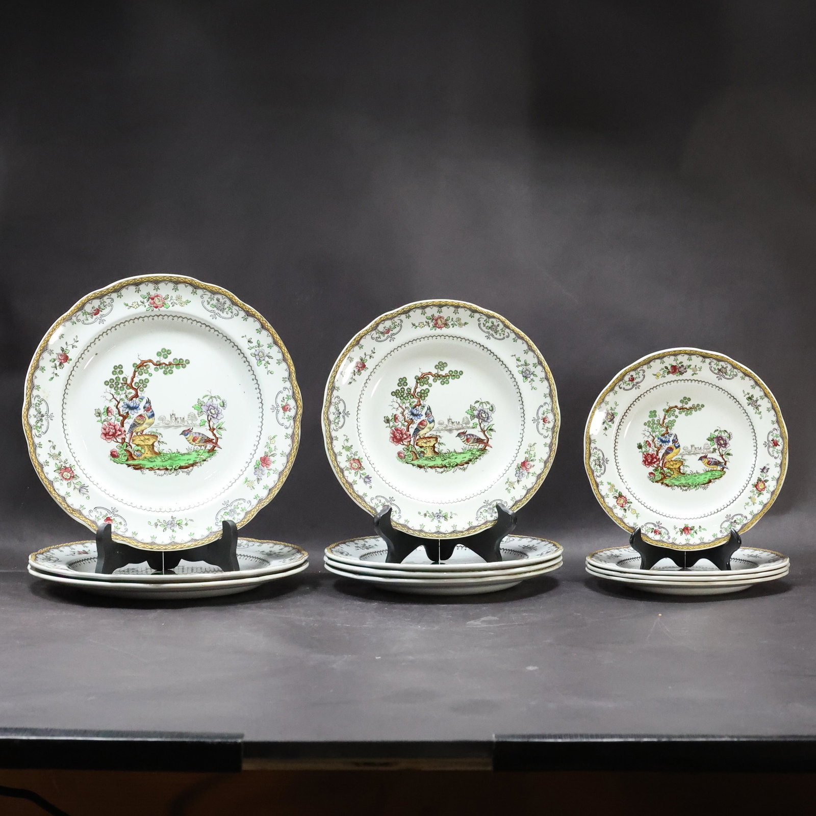 [11] COPELAND SPODE "Chelsea" Assorted Plates (1 of 15)