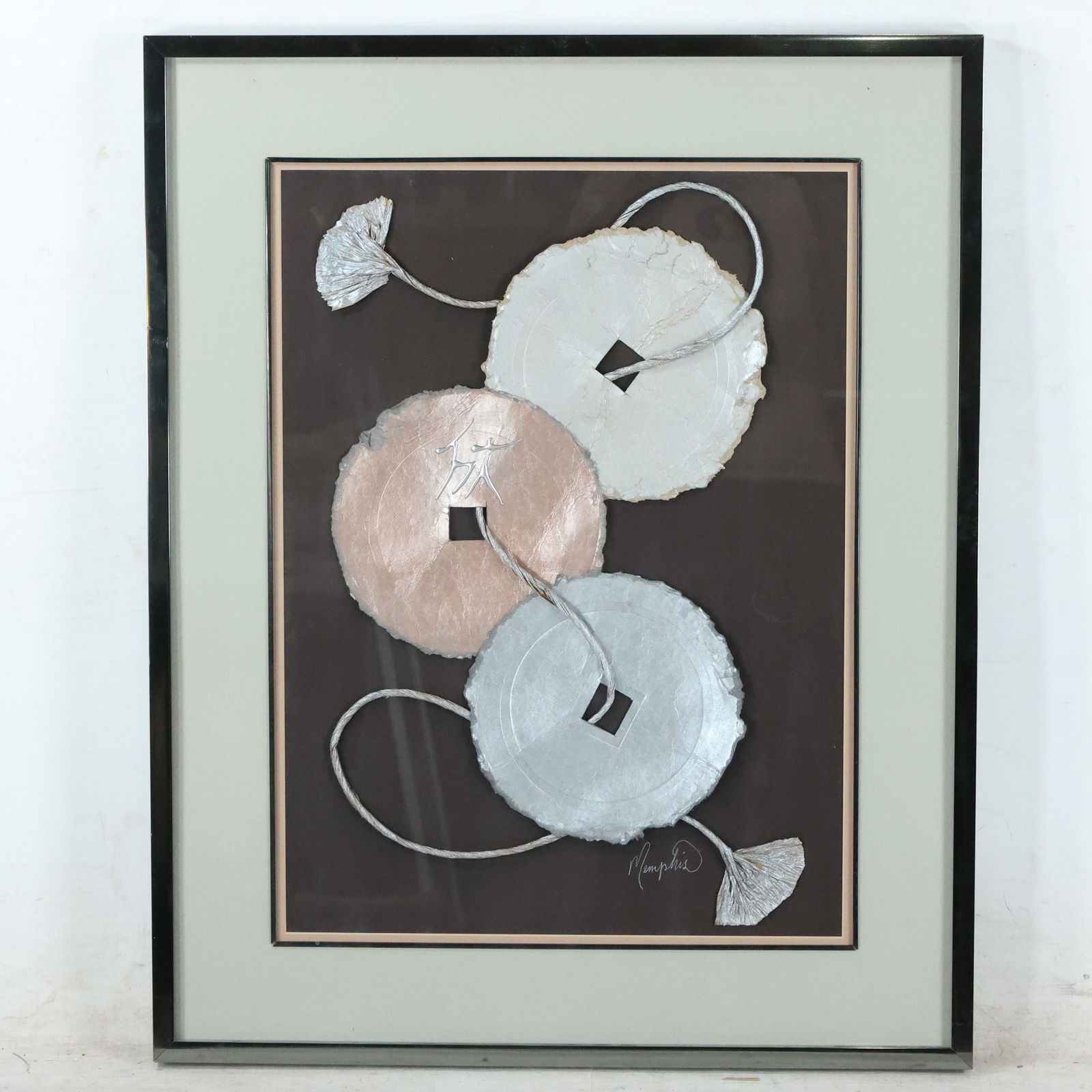 Signed Memphis, Scottsdale AZ; Paper Sculpture (1 of 11)