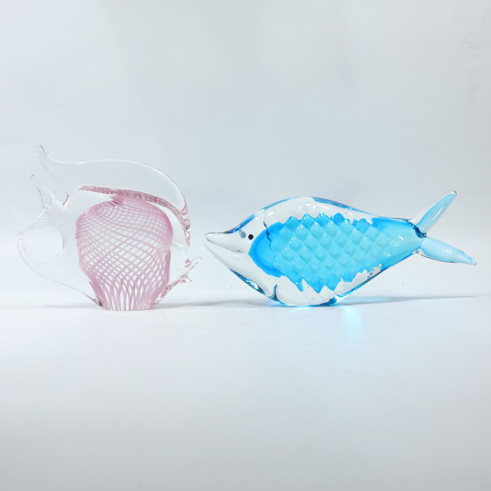 [2] Murano Art Glass Tropical Fish Figure Sculptures (1 of 10)