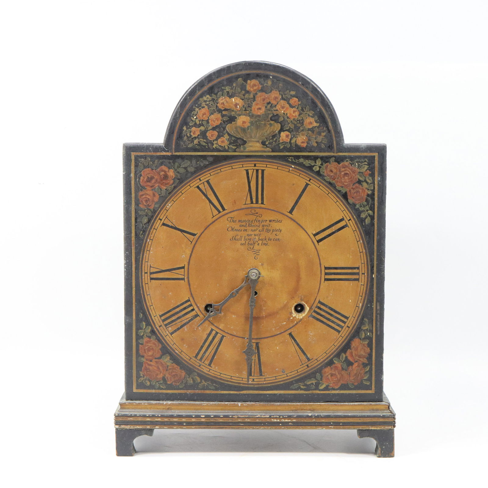Seth Thomas [ST USA} Decorative Roses Mantle Clock (1 of 9)