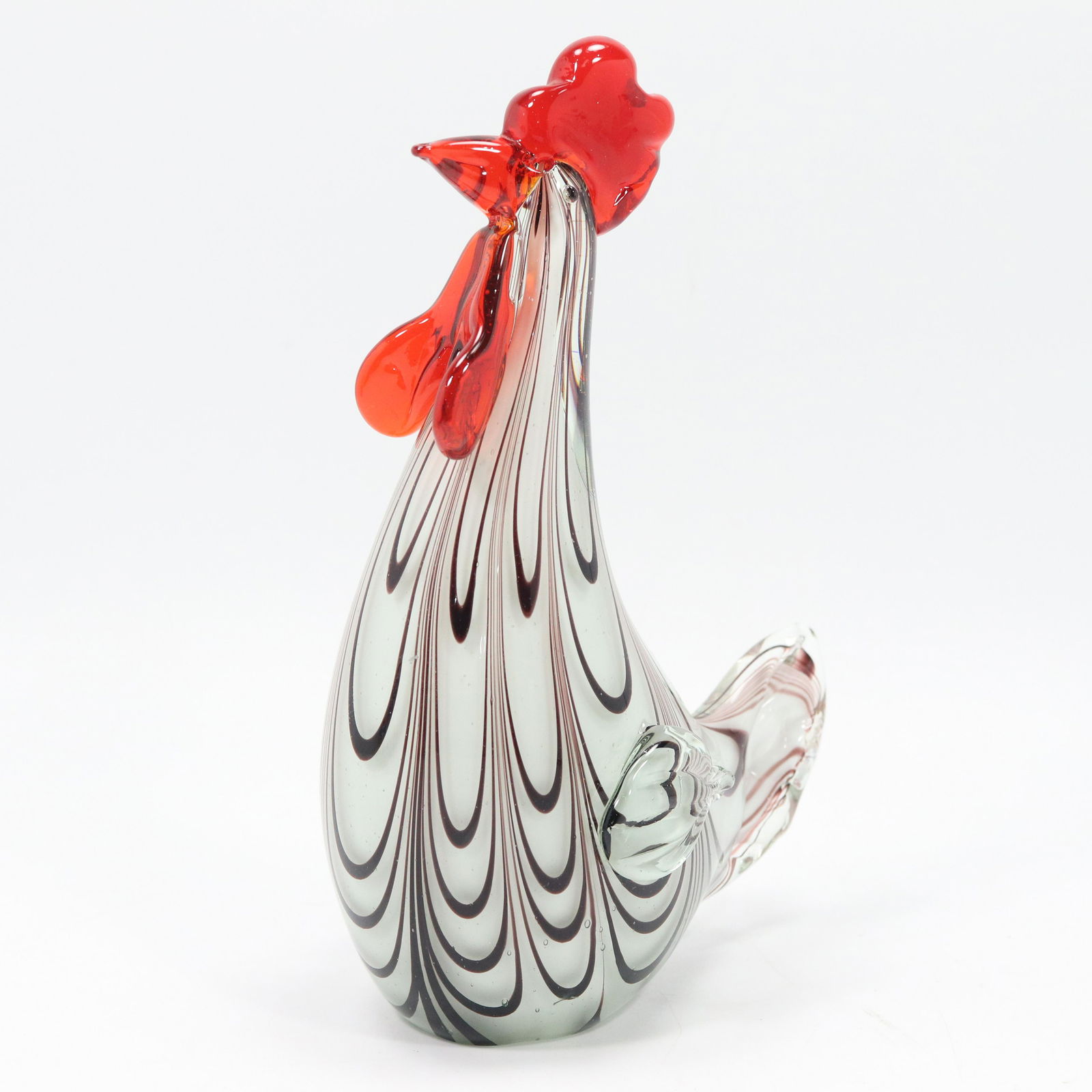 Murano Italian Art Glass Rooster Figure Sculpture (1 of 8)