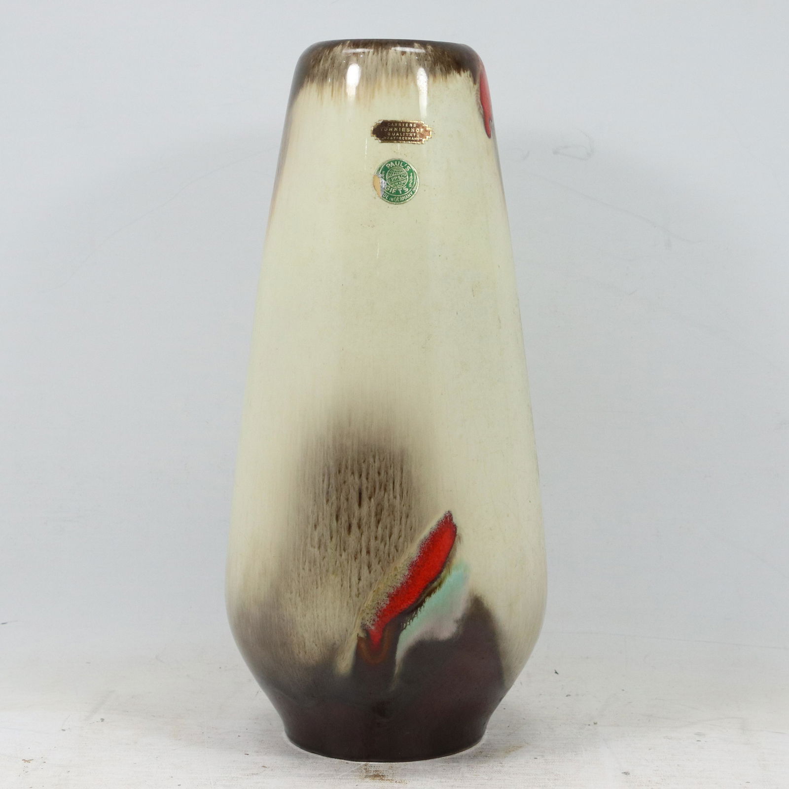 Mid-Century Modern Ceramic German Abstract Vase (1 of 8)