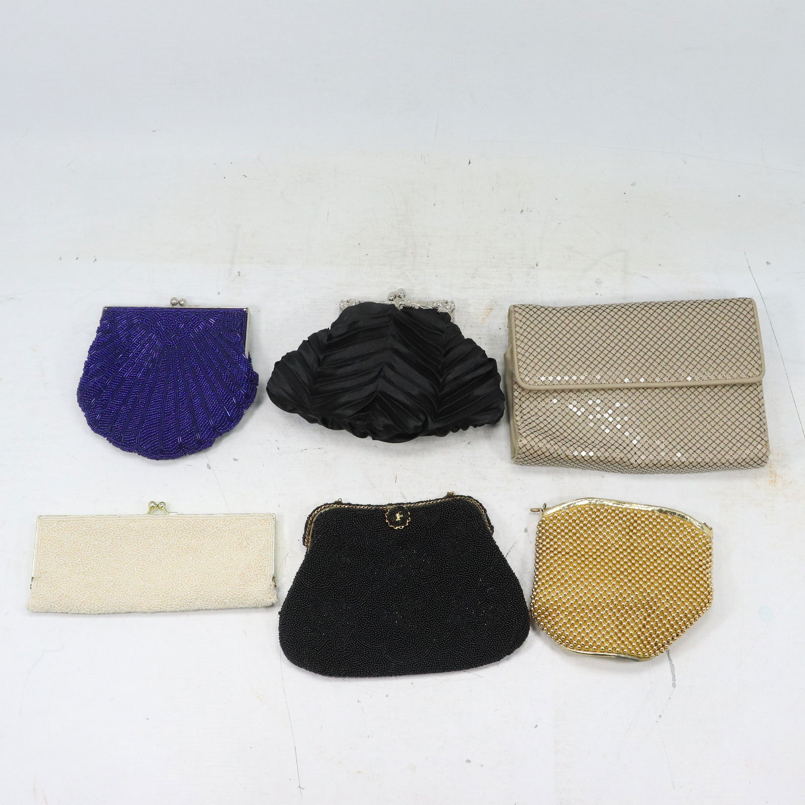 6 Assorted Vintage Evening Clutch Purses (1 of 11)