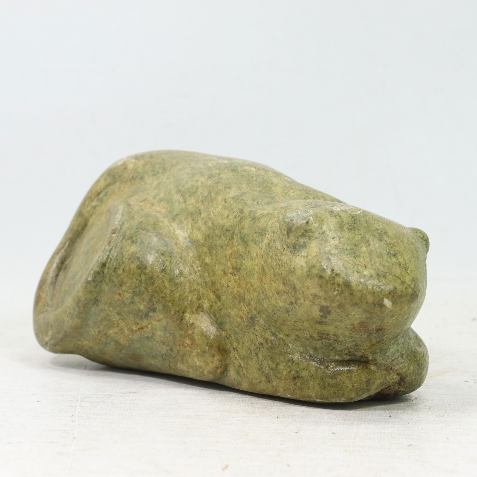 Carved Marble Stone Modernism CAT Figure Sculpture (1 of 5)