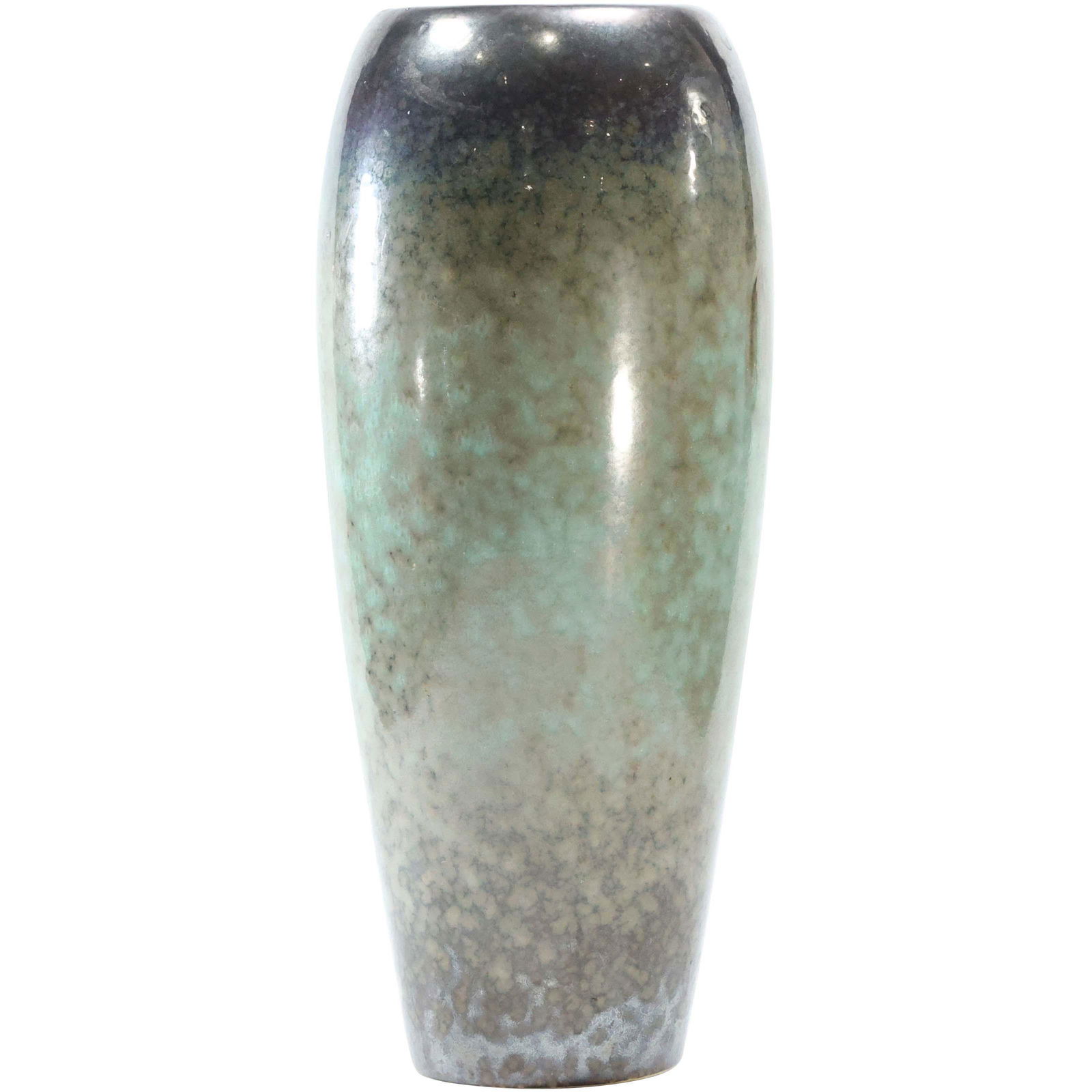 Arts & Crafts Style Glazed Ceramic Pottery Vase (1 of 5)