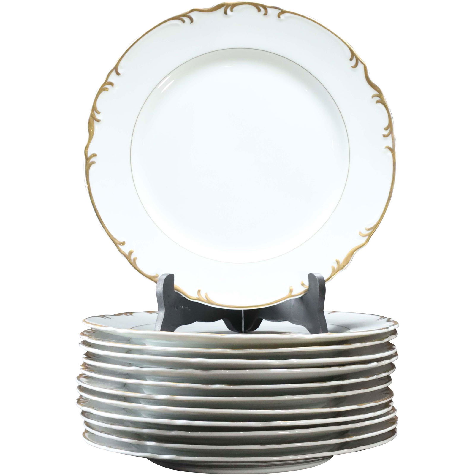 [12] MIKASA Fine Porcelain "Venice" Dinner Plates (1 of 5)