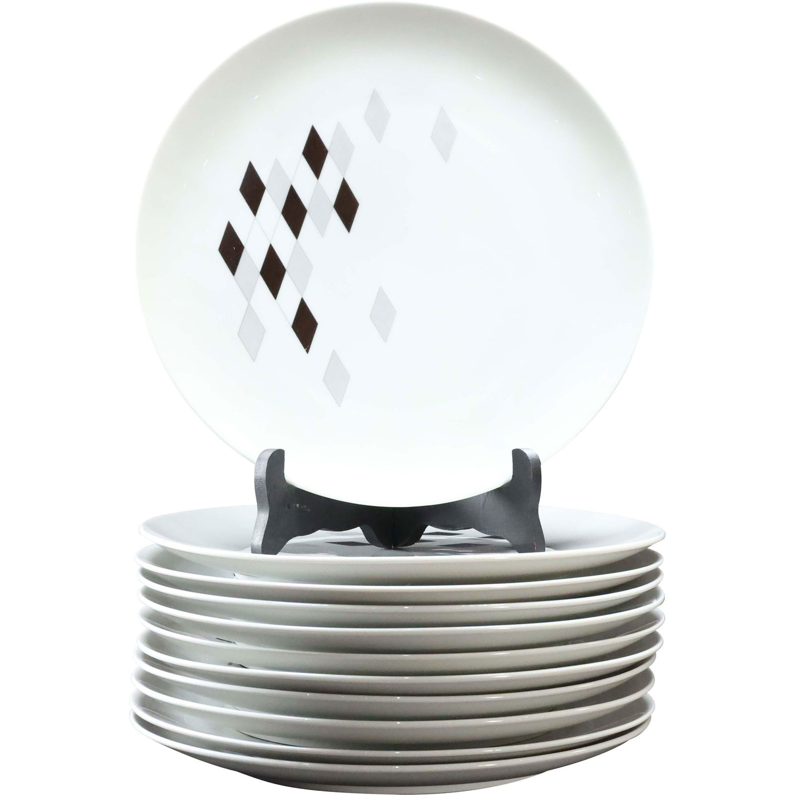 11 Hutschenreuther Selb Bavaria Germany Diamonds Plates (1 of 5)