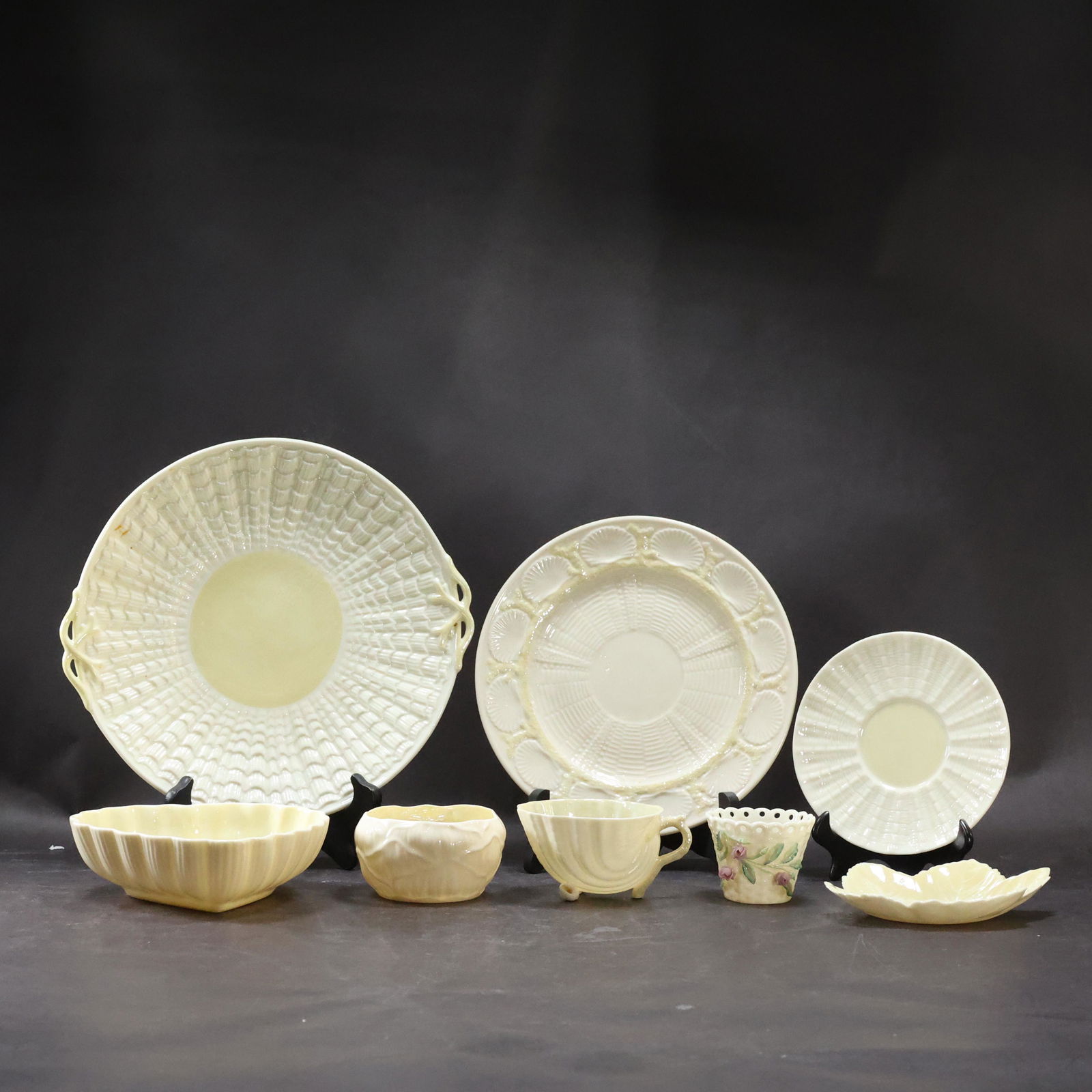 8 Assorted BELLEEK Fine Porcelain Plates, Bowls, Heart (1 of 20)