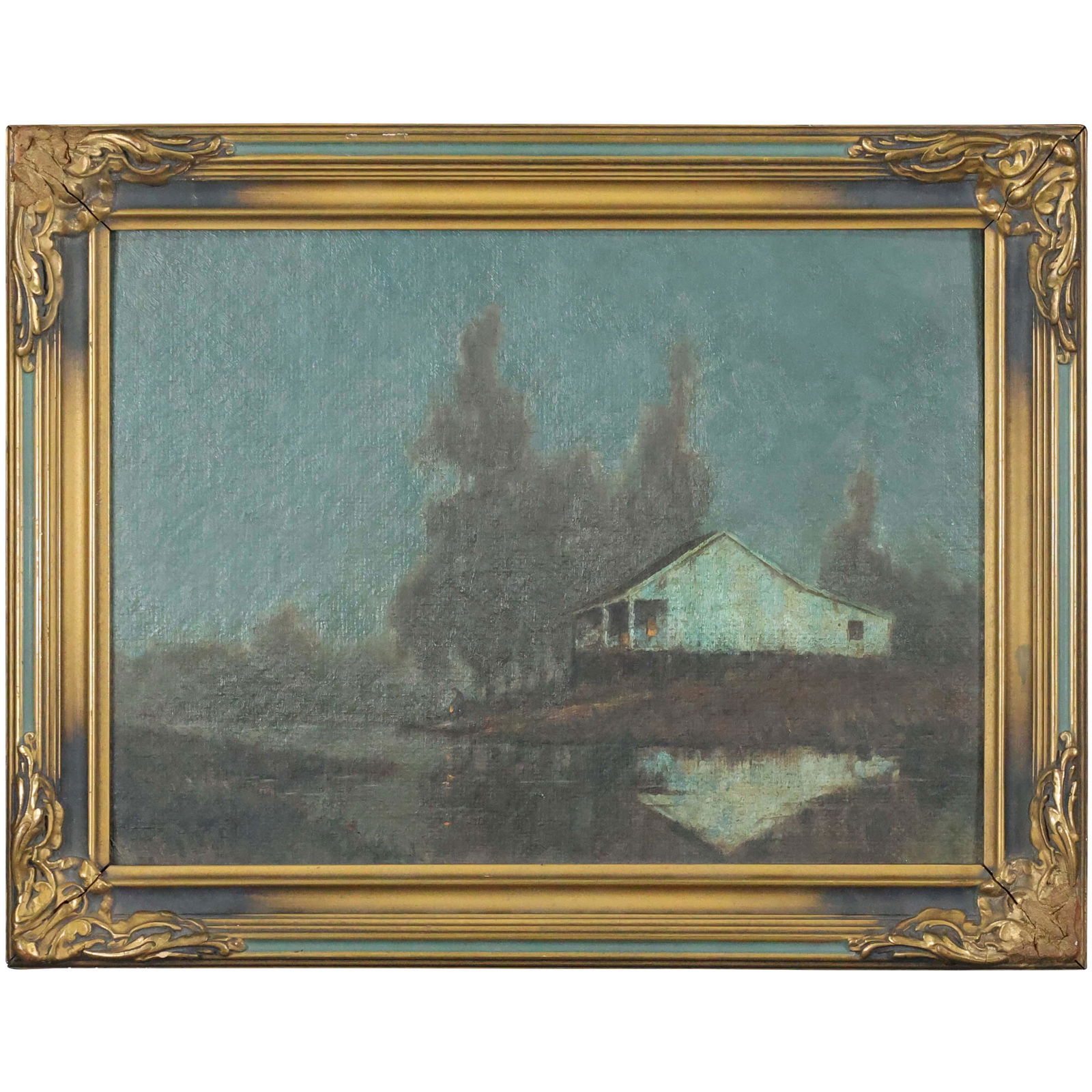 Quality Nocturnal Oil Painting Style of Sydney Lawrence (1 of 10)