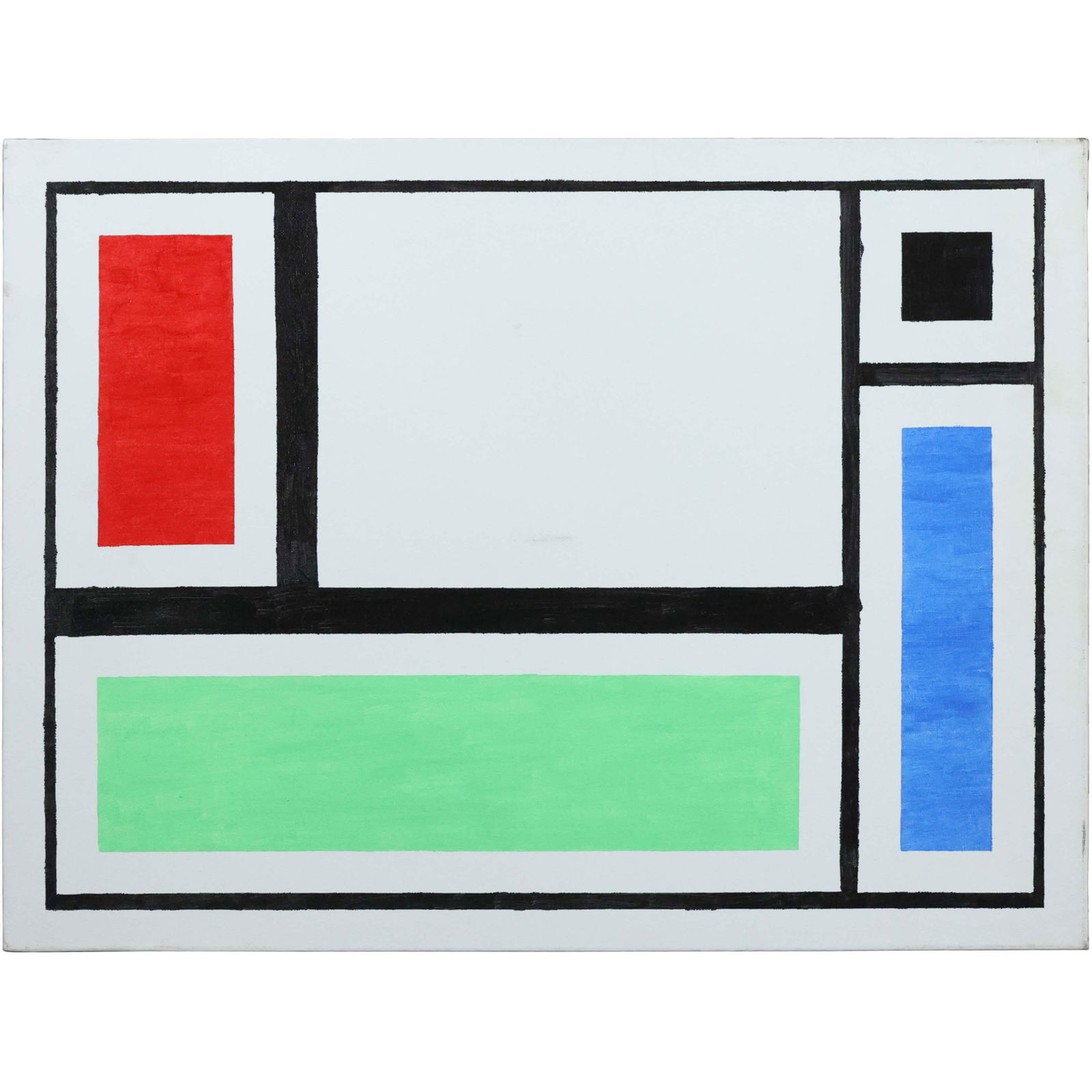 Lars Gunnar Nordstrom (Finnish, 1924) Oil/c Abstract (1 of 20)