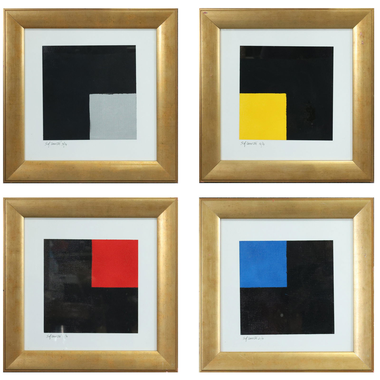 [4] Sol LeWitt, American 1928-2007 Mixed Media Abstract (1 of 19)