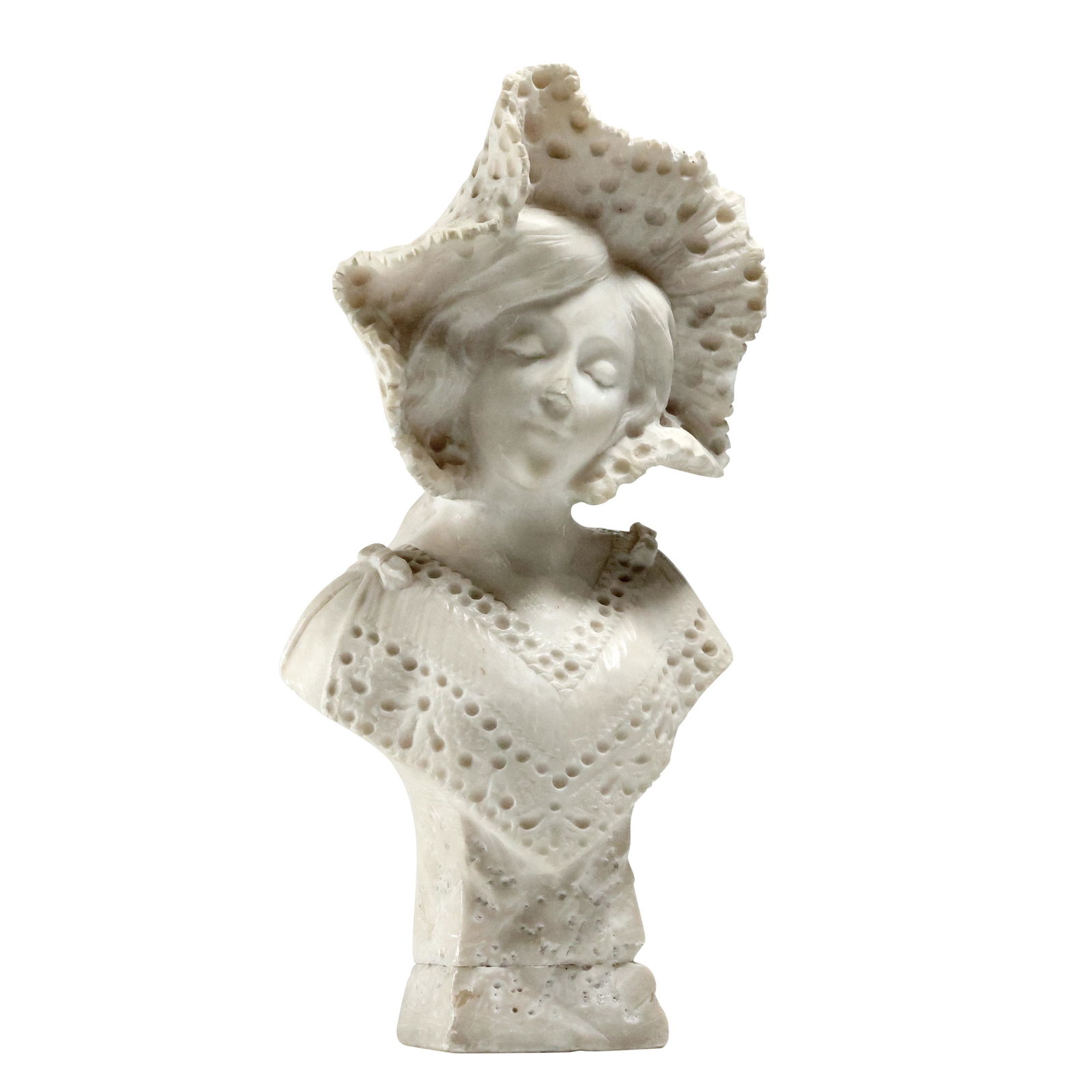 Victorian Marble Bust of a Woman (1 of 19)