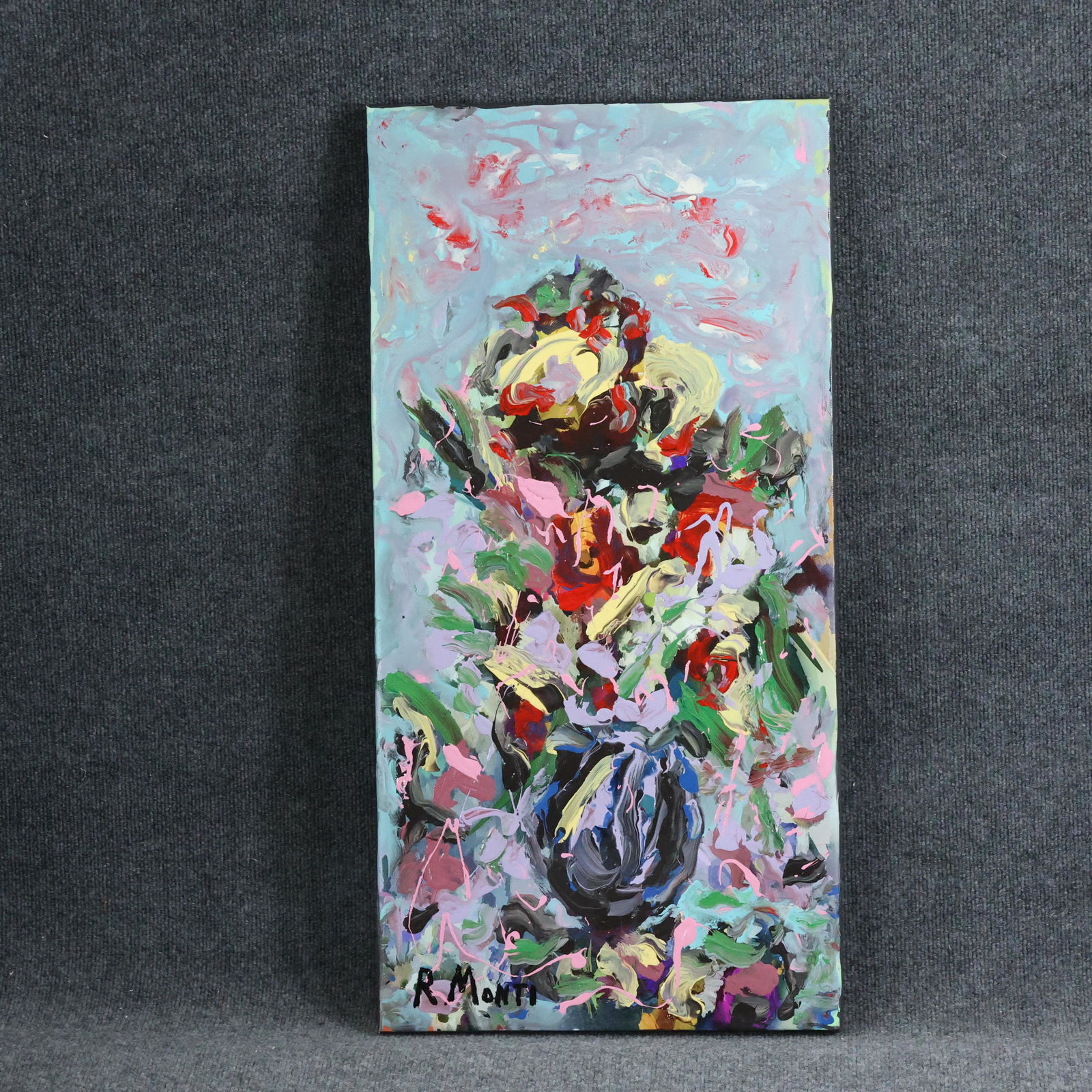 Rocco Monticolo, R Monti, Oil/c Abstract Still Life (1 of 8)